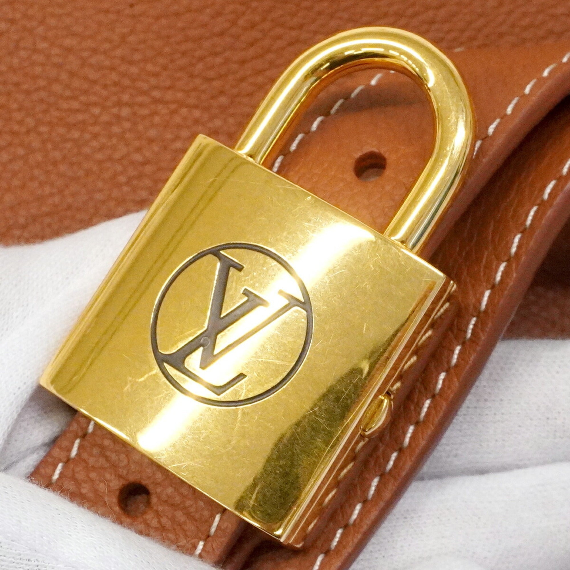 Louis Vuitton Cognac Handbag (Pre-Owned)