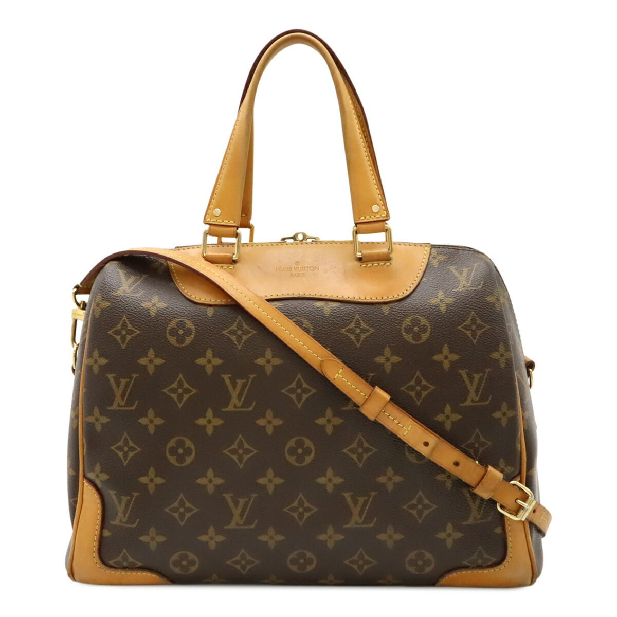 Louis Vuitton Brown Monogram Monogram Handbag Shoulder Bag Tote Bag (Pre-Owned)