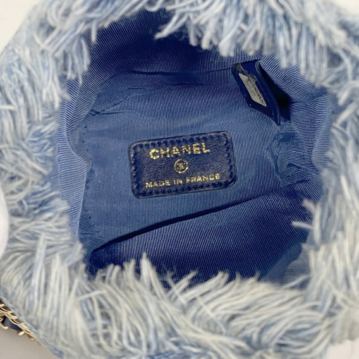 Chanel Blue Denim Shoulder Bag (Pre-Owned)