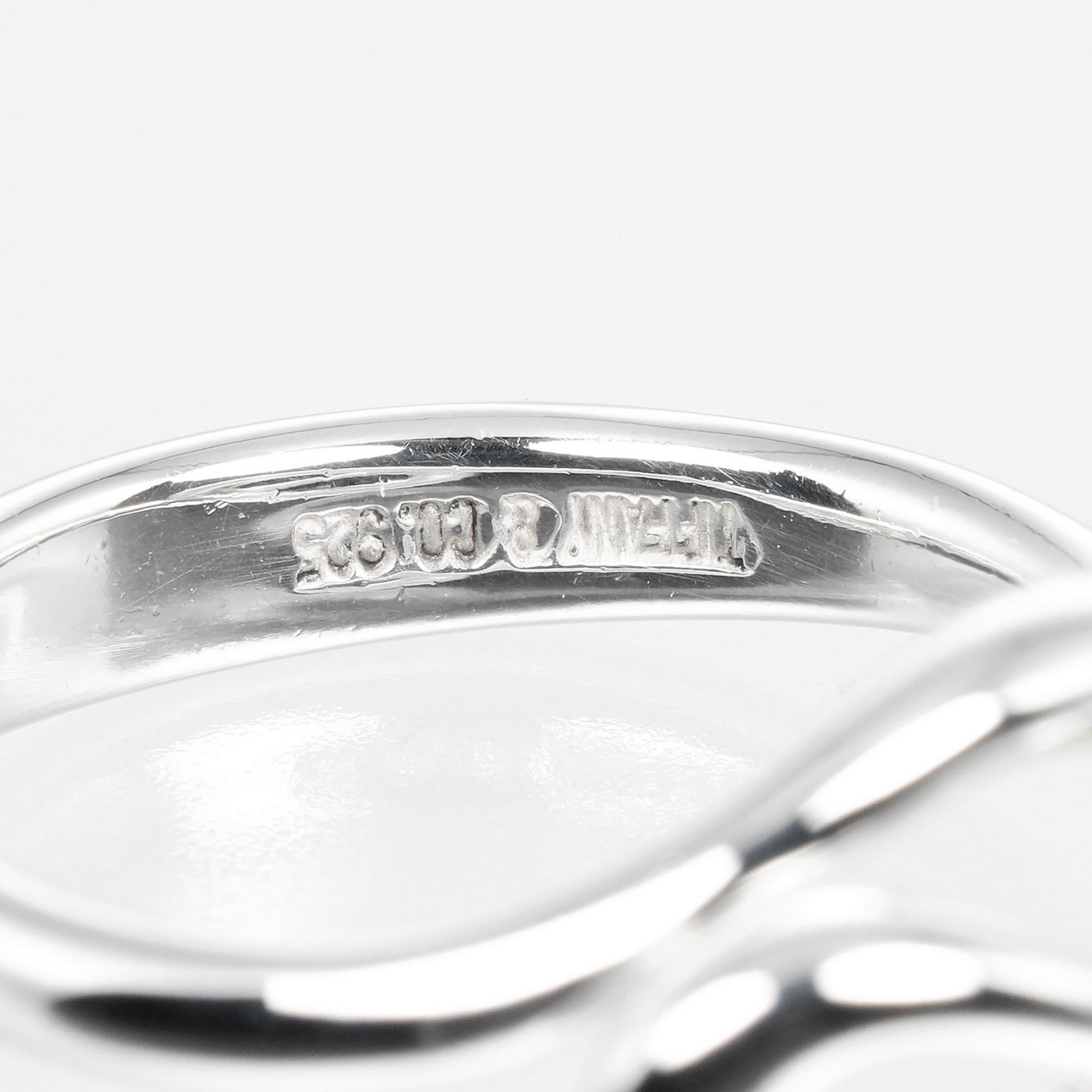 Tiffany Silver 925 Band Ring (Pre-Owned)