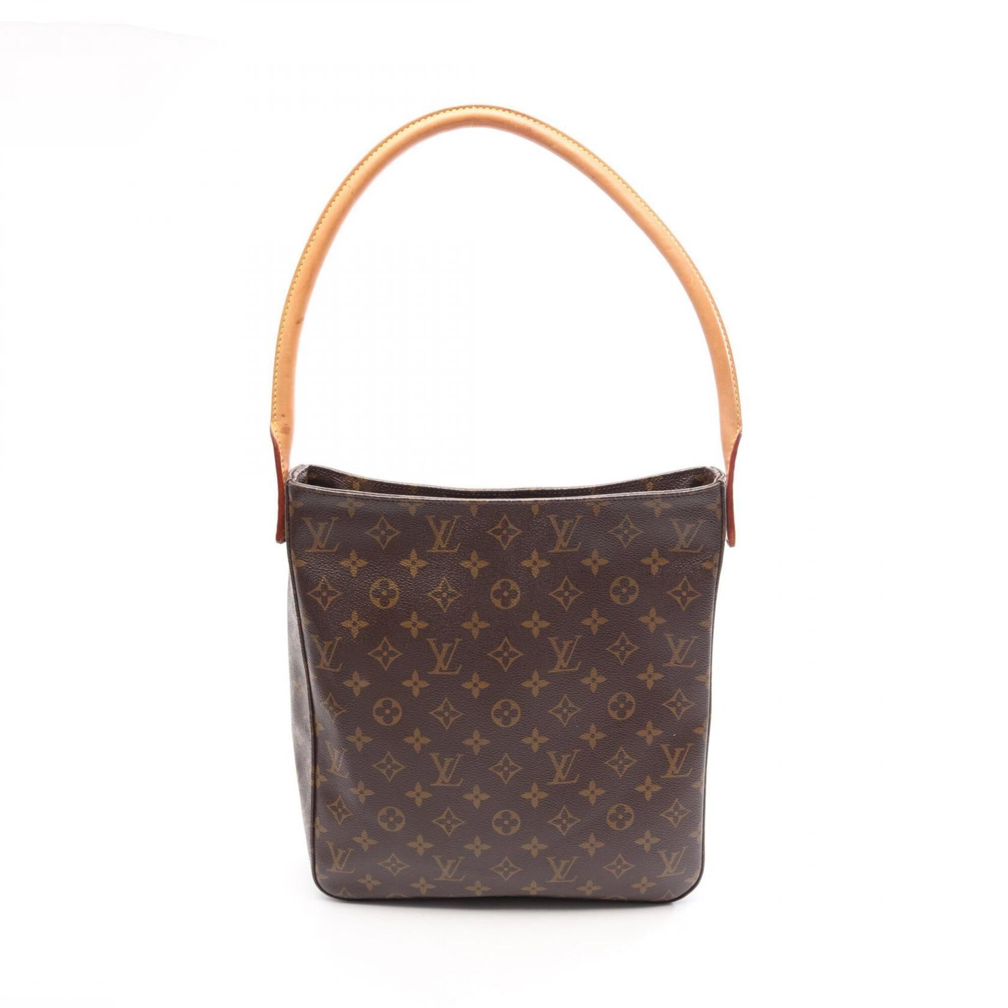 Louis Vuitton Brown Pvc Leather Handbag Shoulder Bag (Pre-Owned)