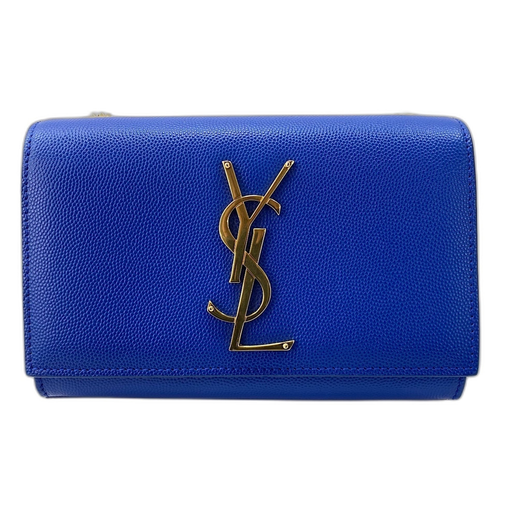 Yves Saint Laurent Blue Shoulder Bag (Pre-Owned)