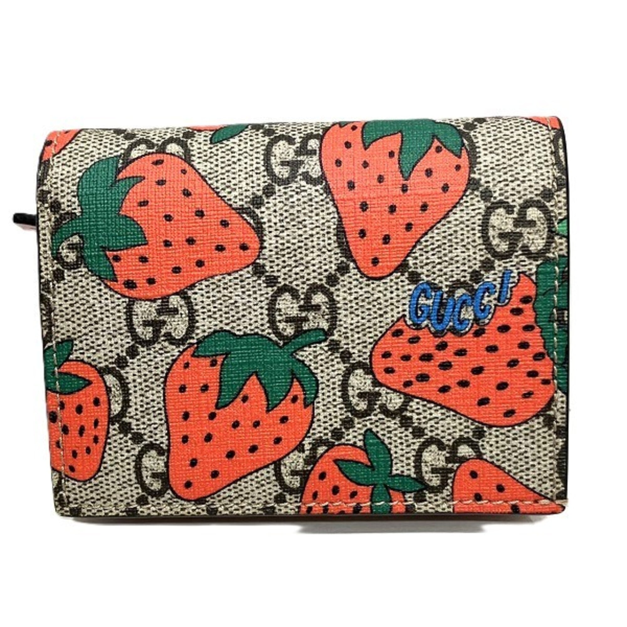 Gucci Beige Gg Supreme Wallet (Bi-Fold) (Pre-Owned)
