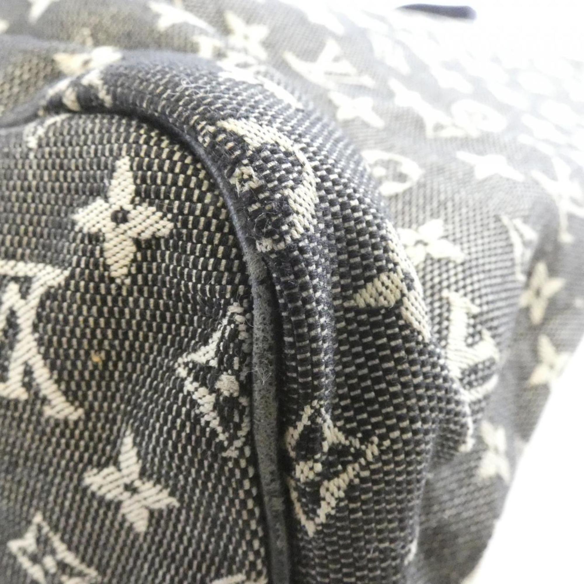 Louis Vuitton Black Canvas Handbag (Pre-Owned)