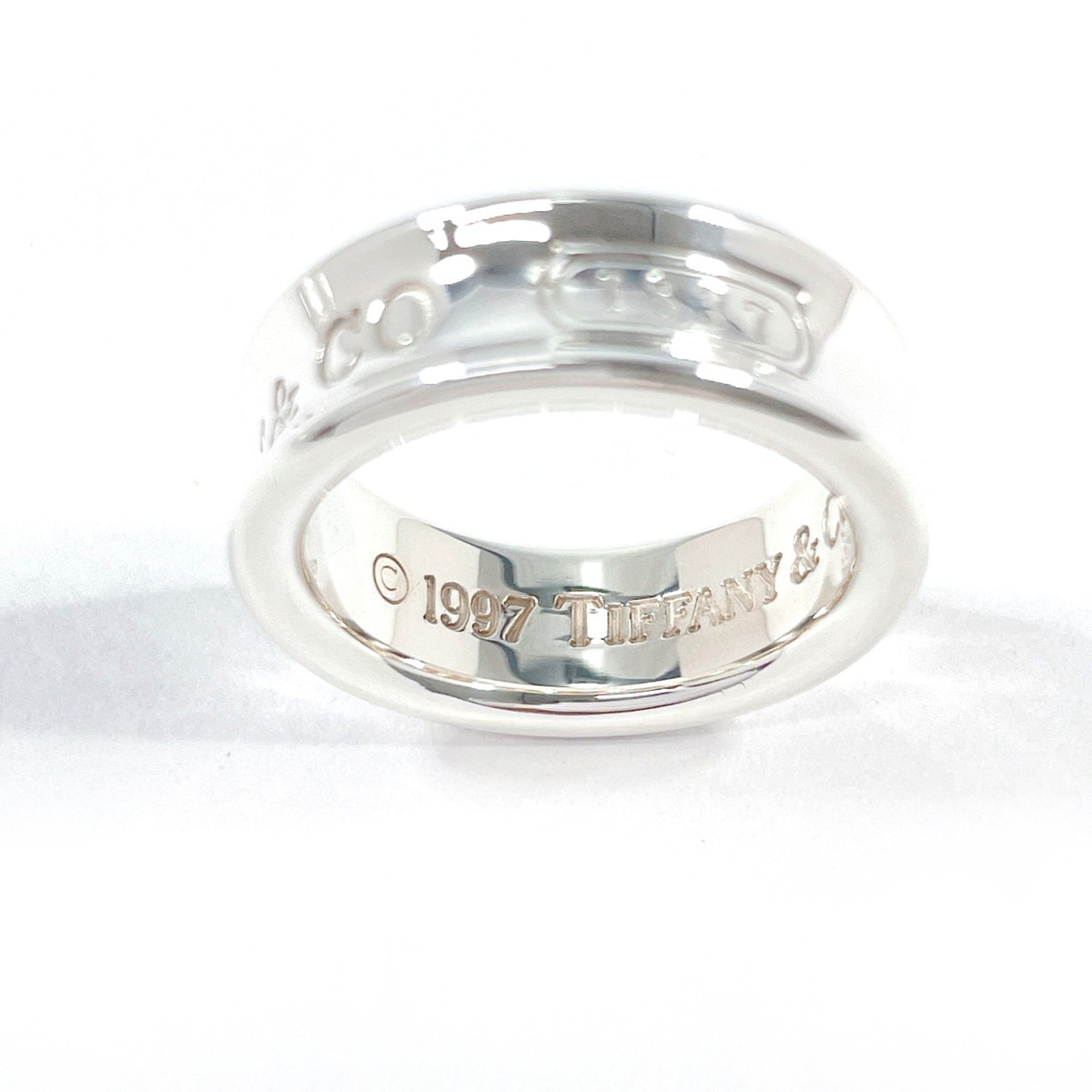 Tiffany Silver Silver 925 Band Ring (Pre-Owned)