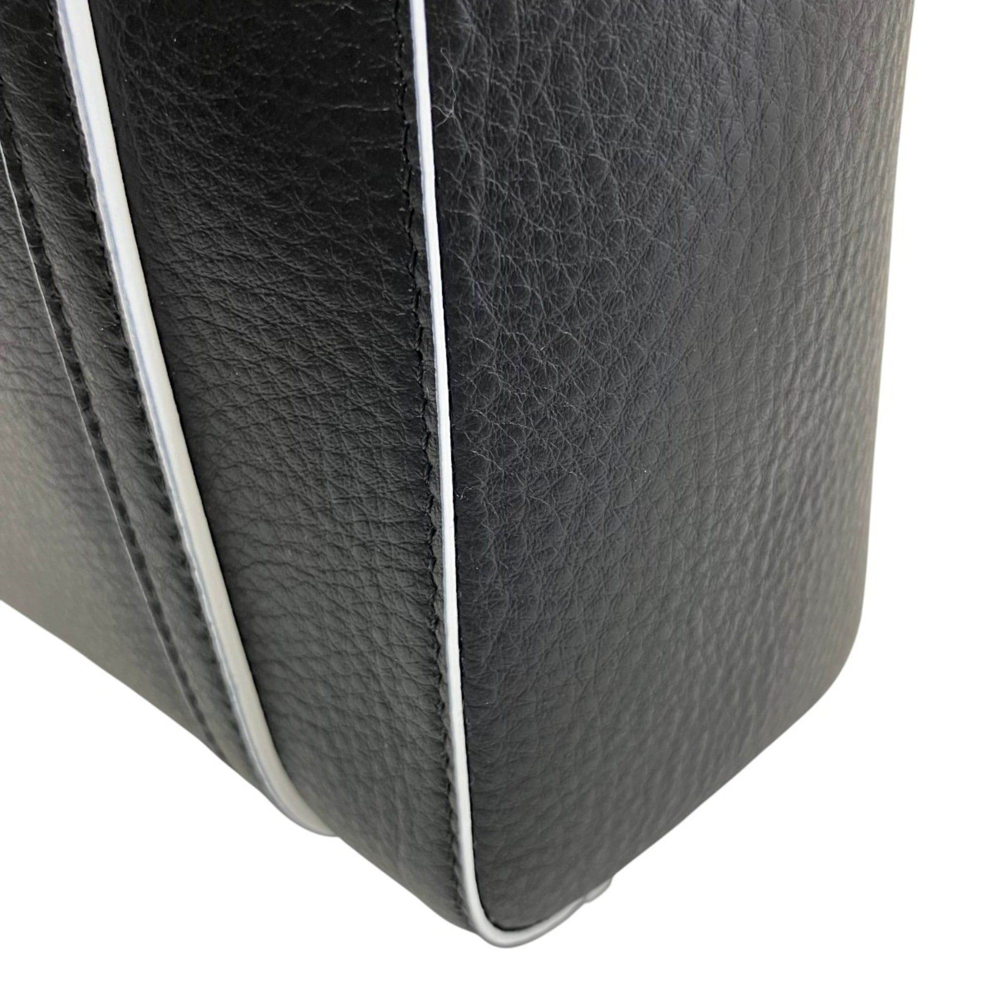 Balenciaga Black Leather Tote Bag (Pre-Owned)
