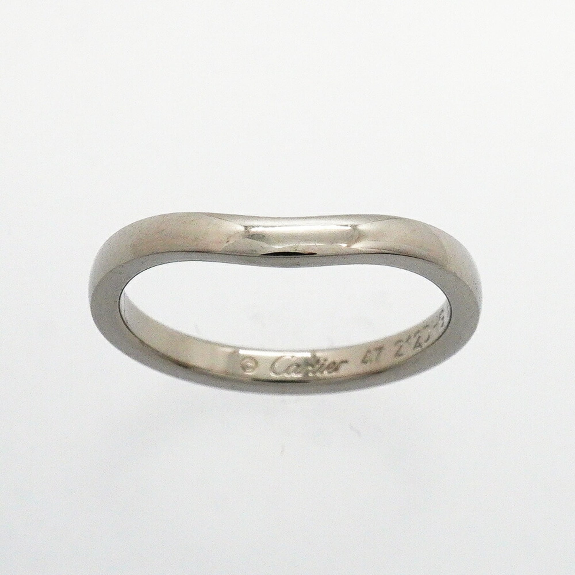 Cartier Platinum 950 Band Ring (Pre-Owned)