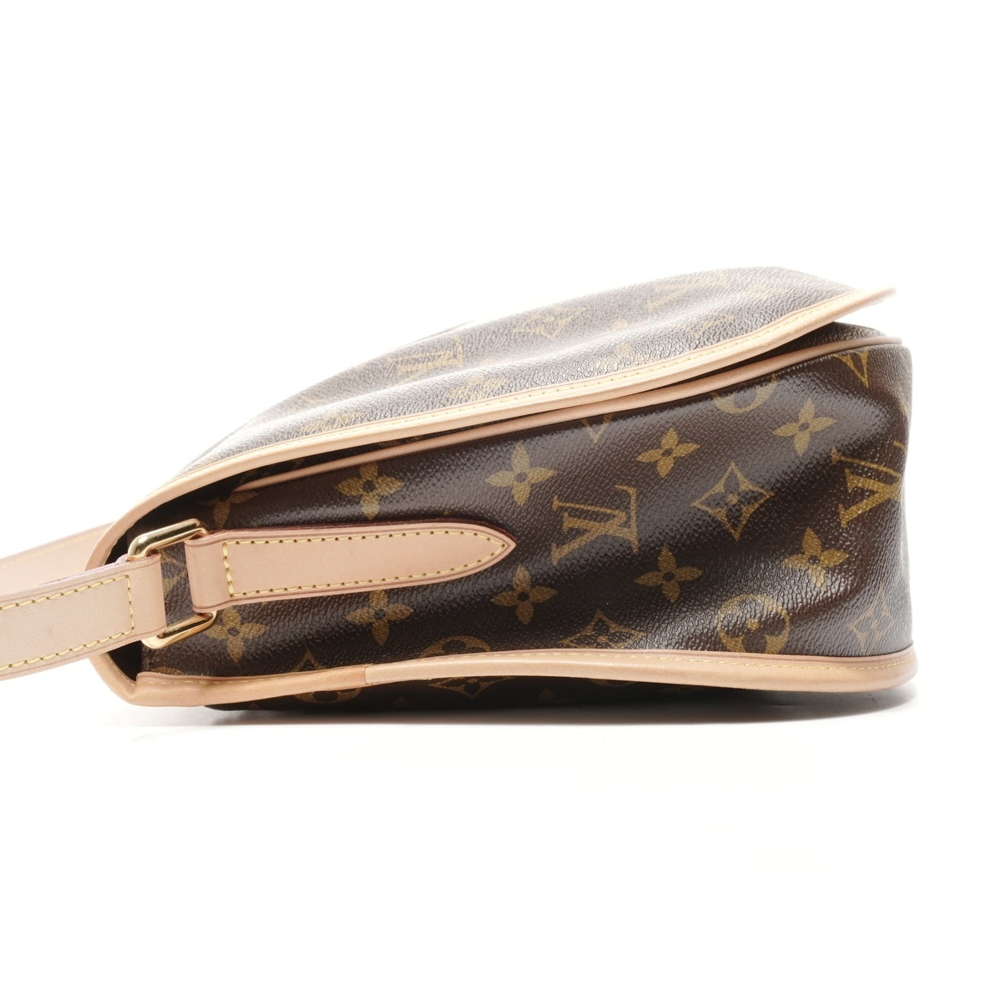 Louis Vuitton Monogram Brown Monogram Shoulder Bag (Pre-Owned)