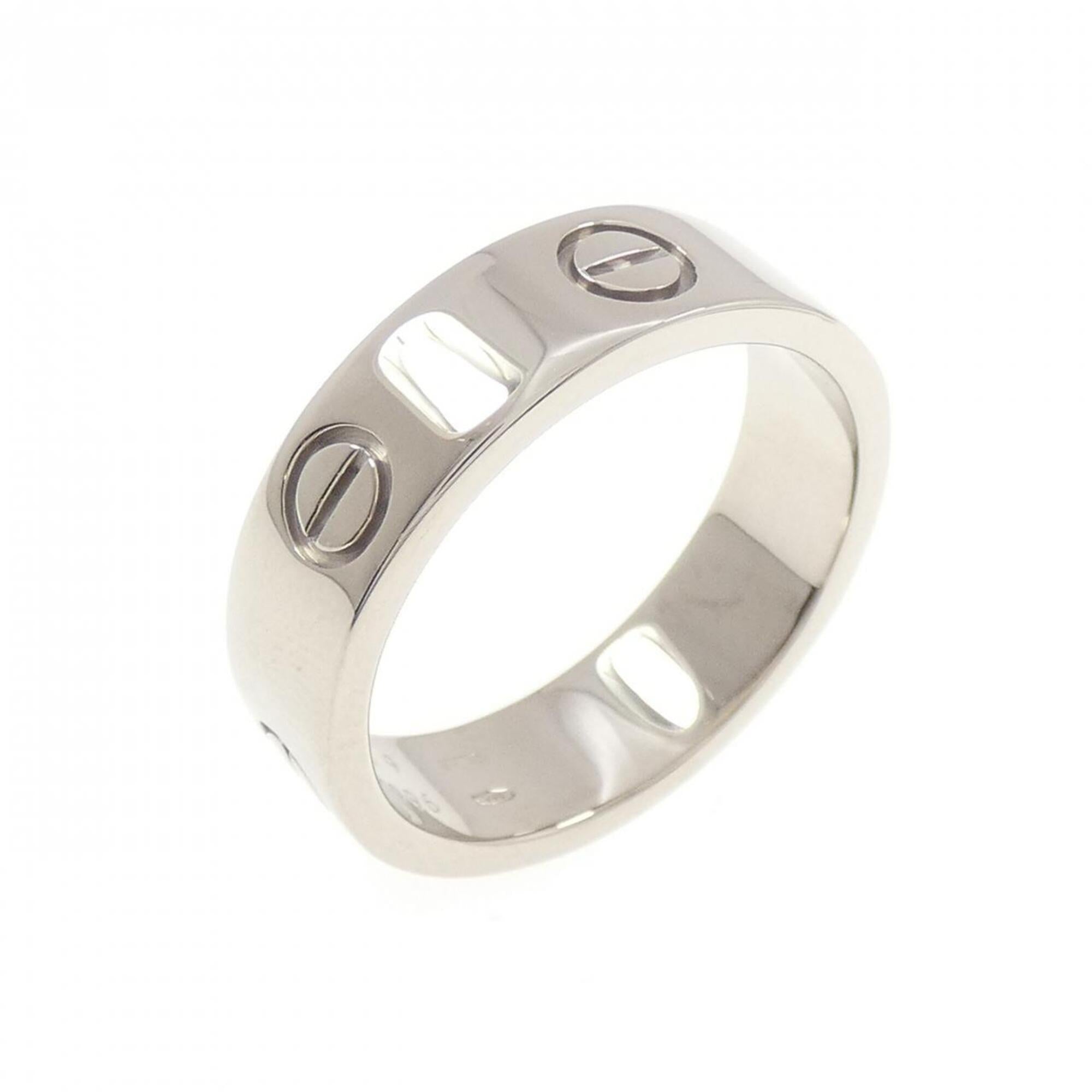Cartier White Gold White Gold (18K) Band Ring (Pre-Owned)