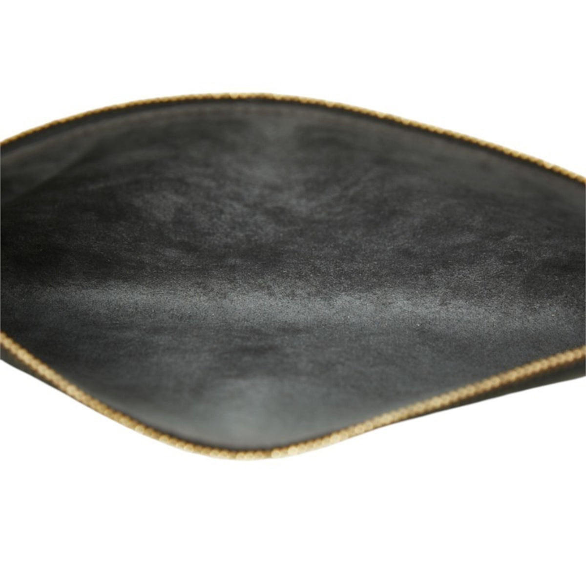 Louis Vuitton Black Noir Leather Handbag Pochette Pouch (Pre-Owned)
