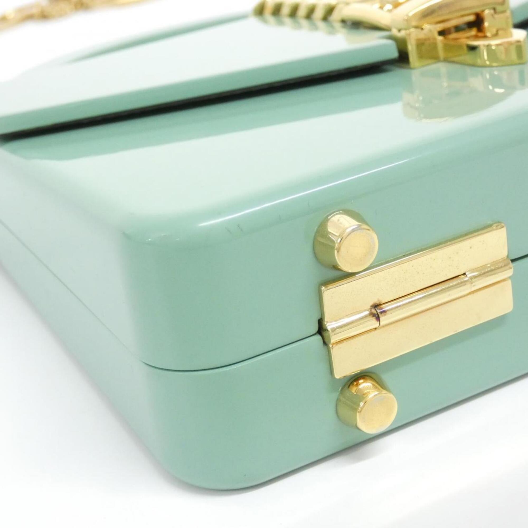 Gucci Green Acrylic Handbag (Pre-Owned)