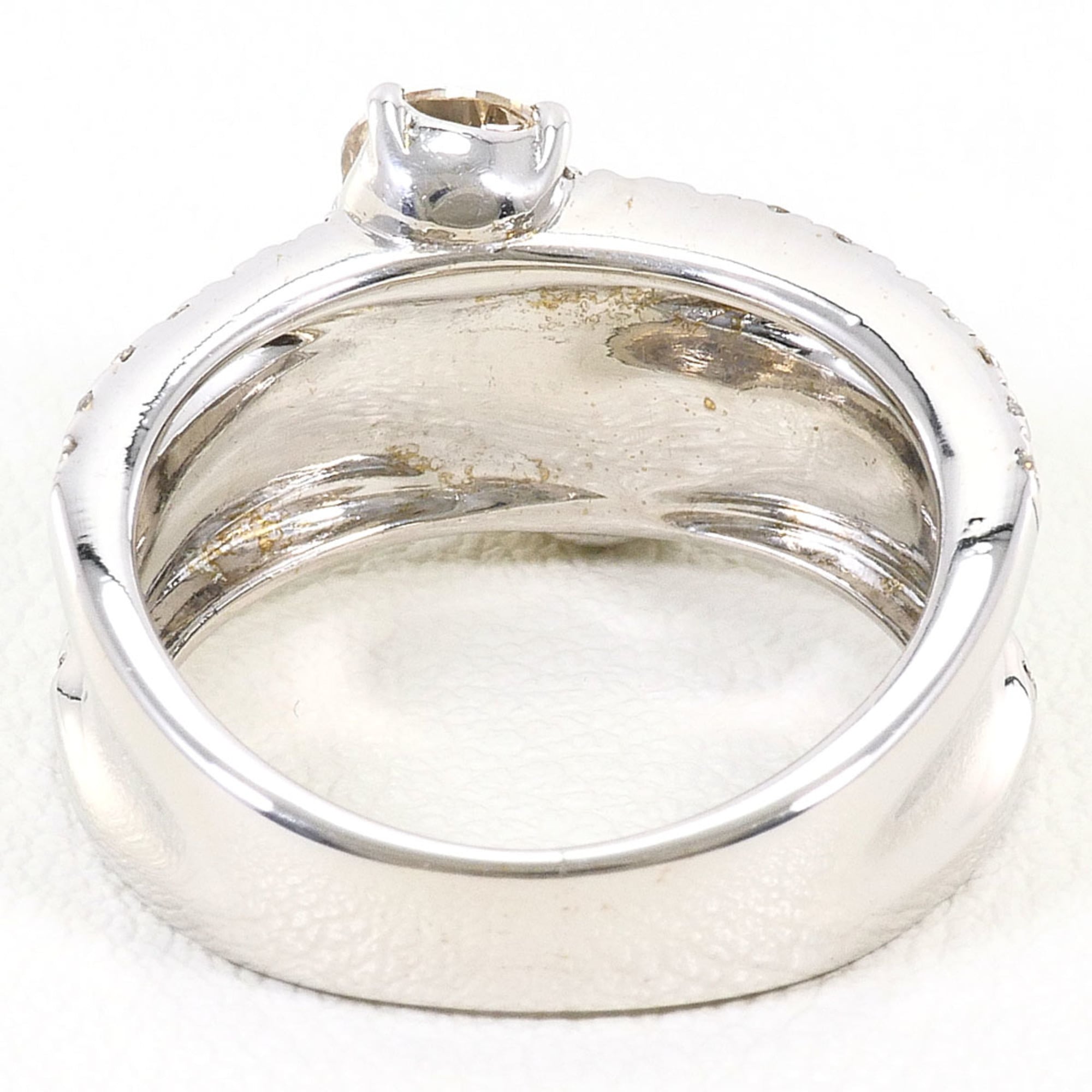 Unbranded White Gold White Gold (18K) Band Ring (Pre-Owned)