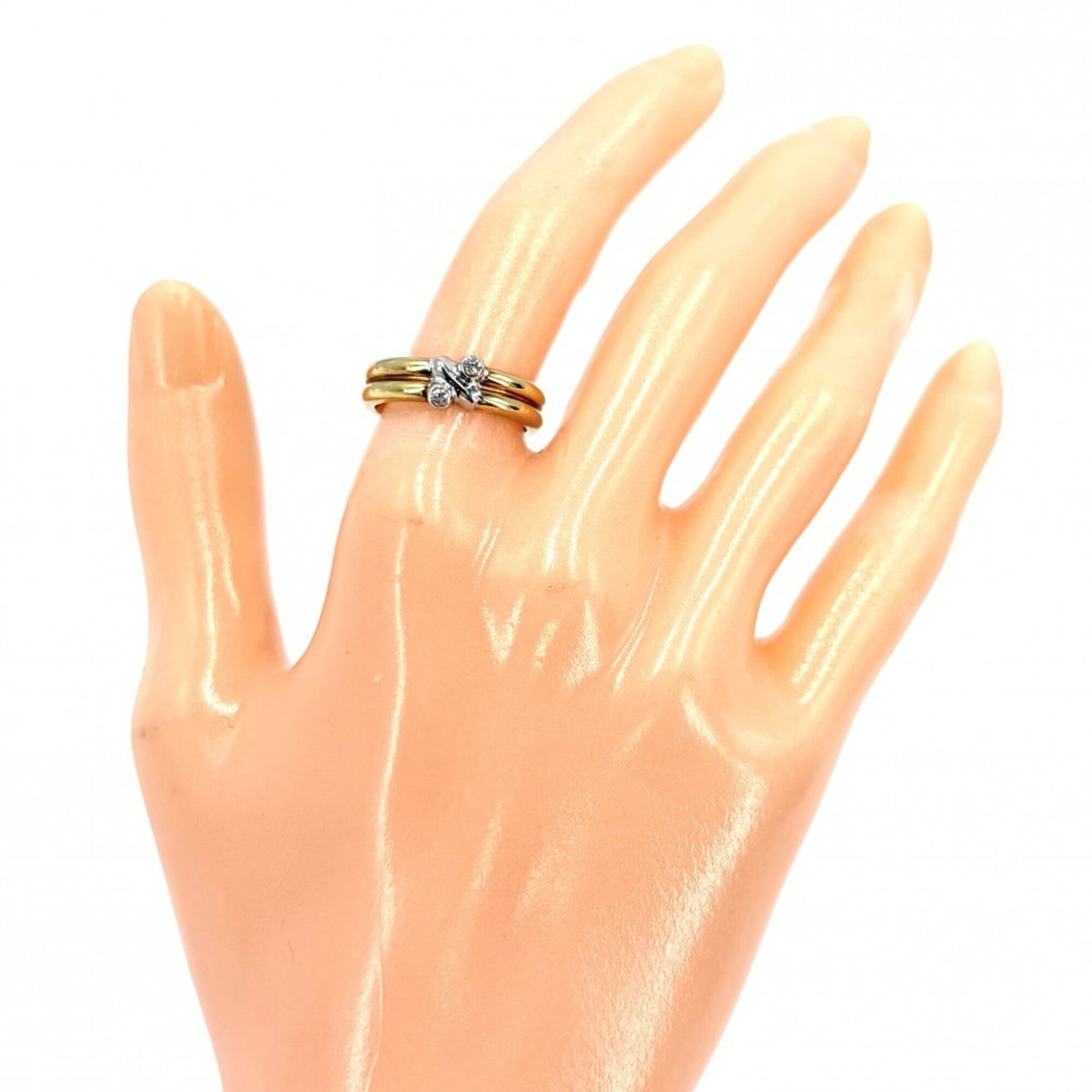 Tiffany White Gold Yellow Gold Yellow Gold (18K) White Gold (18K) (Pre-Owned)