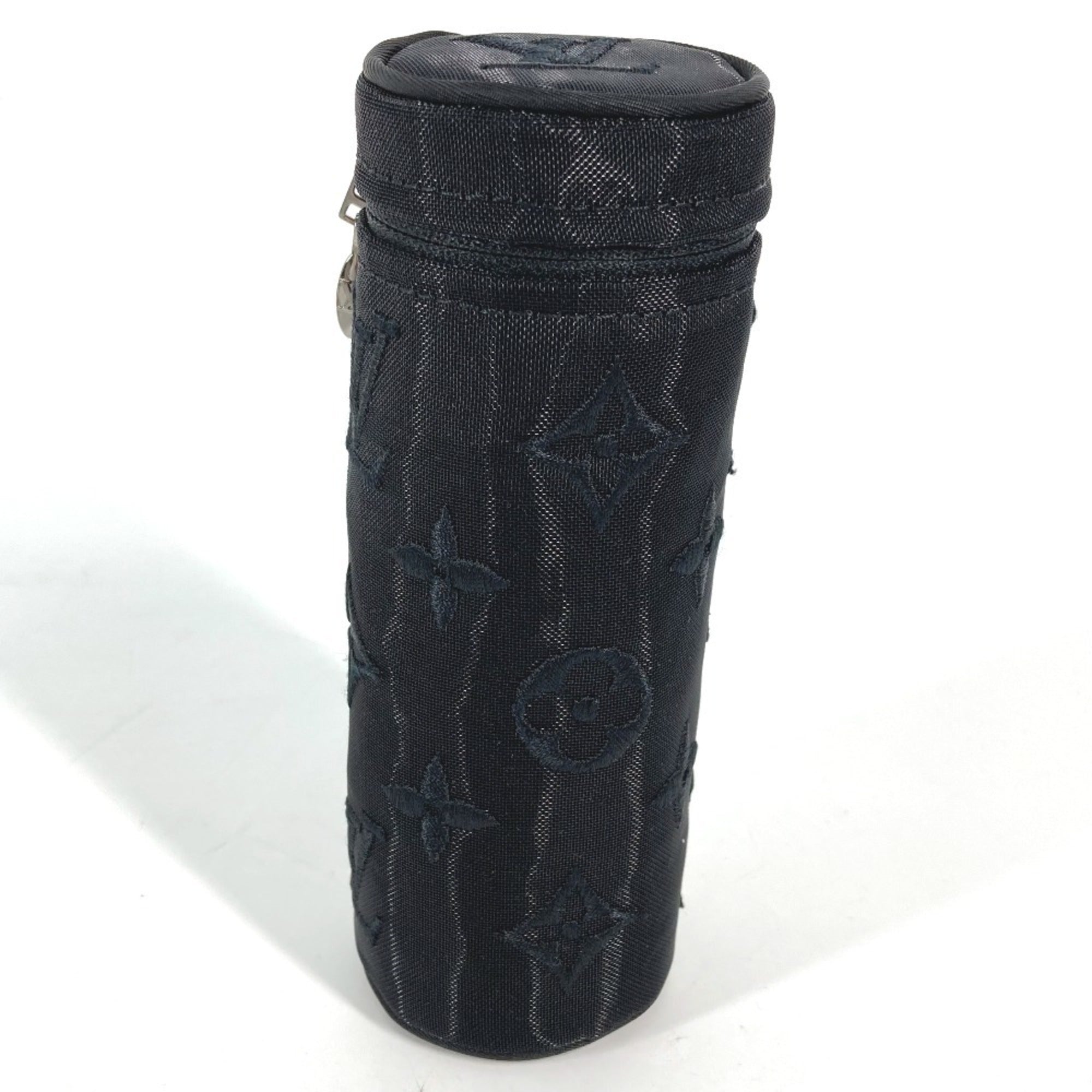 Louis Vuitton Black Monogram Cotton Polyester Pouch (Pre-Owned)