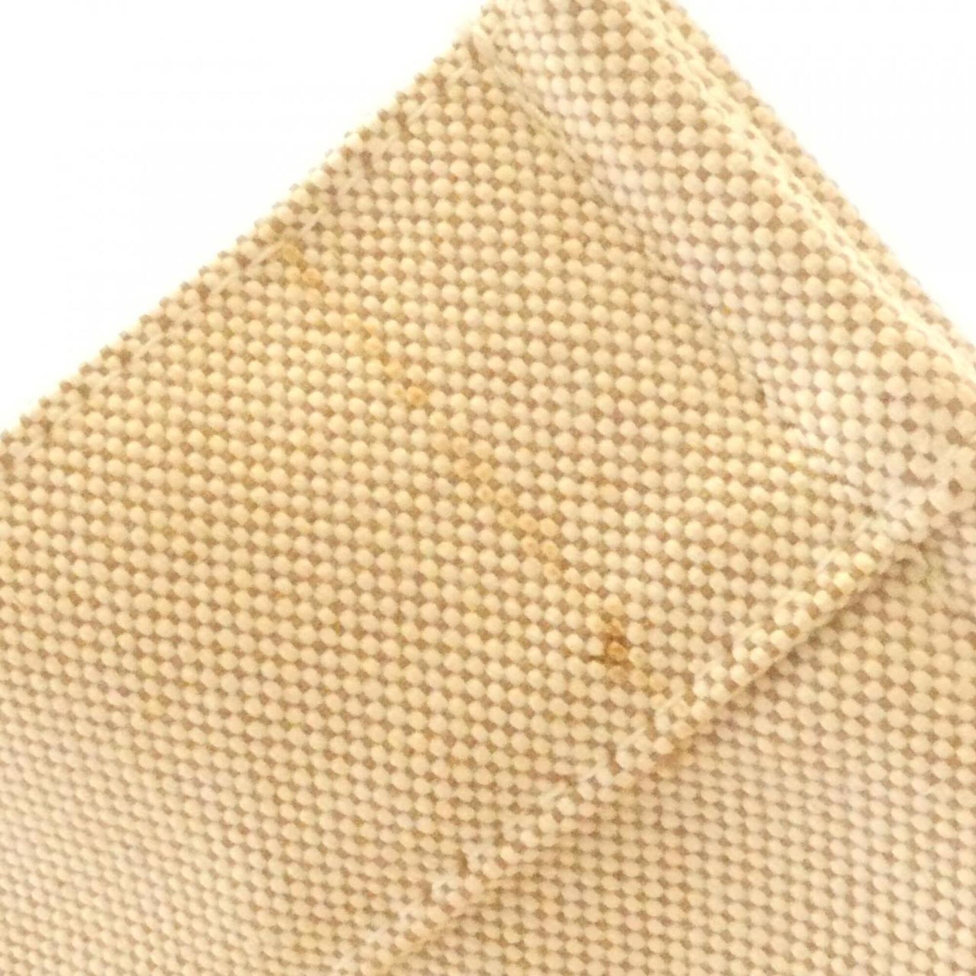Hermes Beige Canvas Handbag (Pre-Owned)