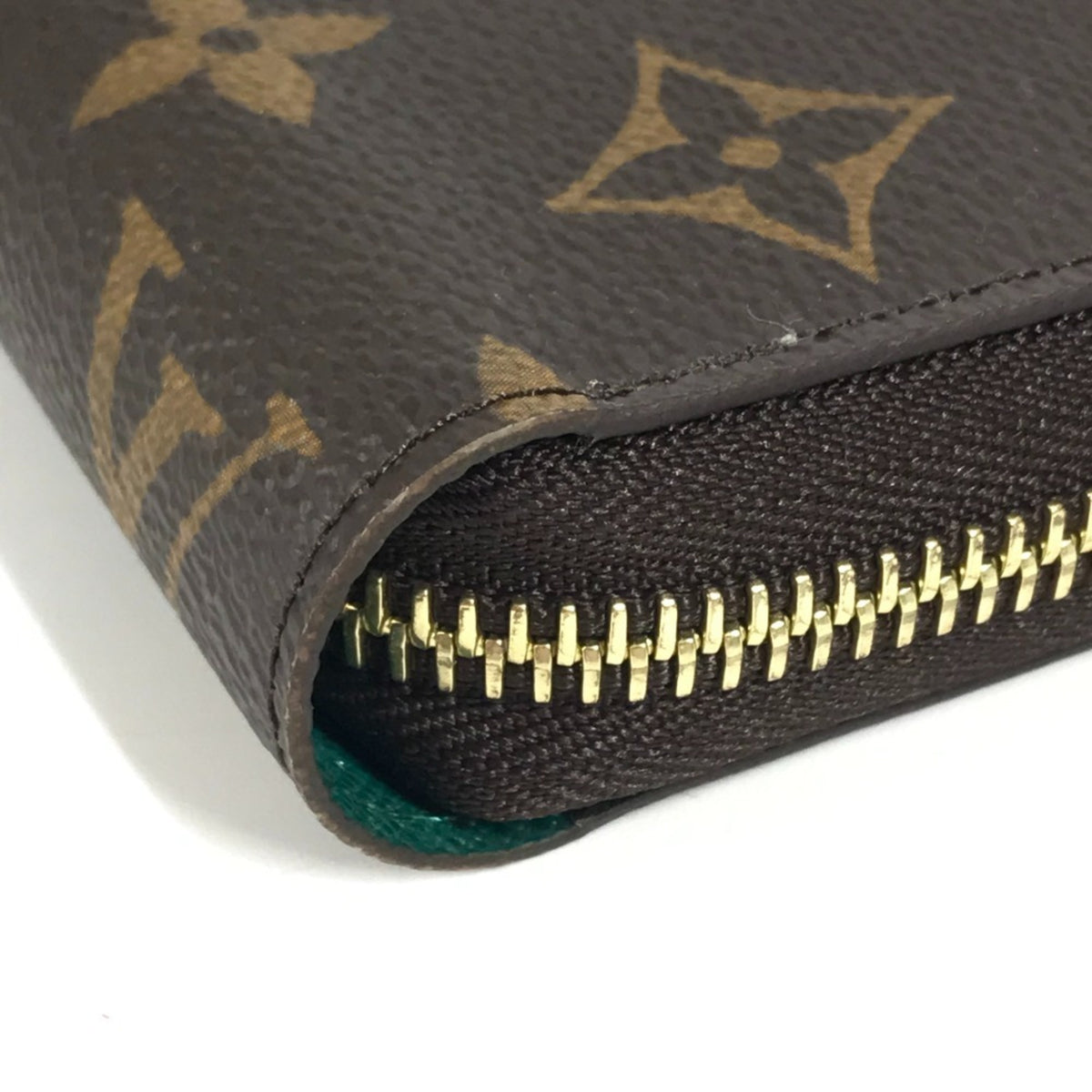 Louis Vuitton Brown Pink Monogram Long Wallet (Bi-Fold) (Pre-Owned)