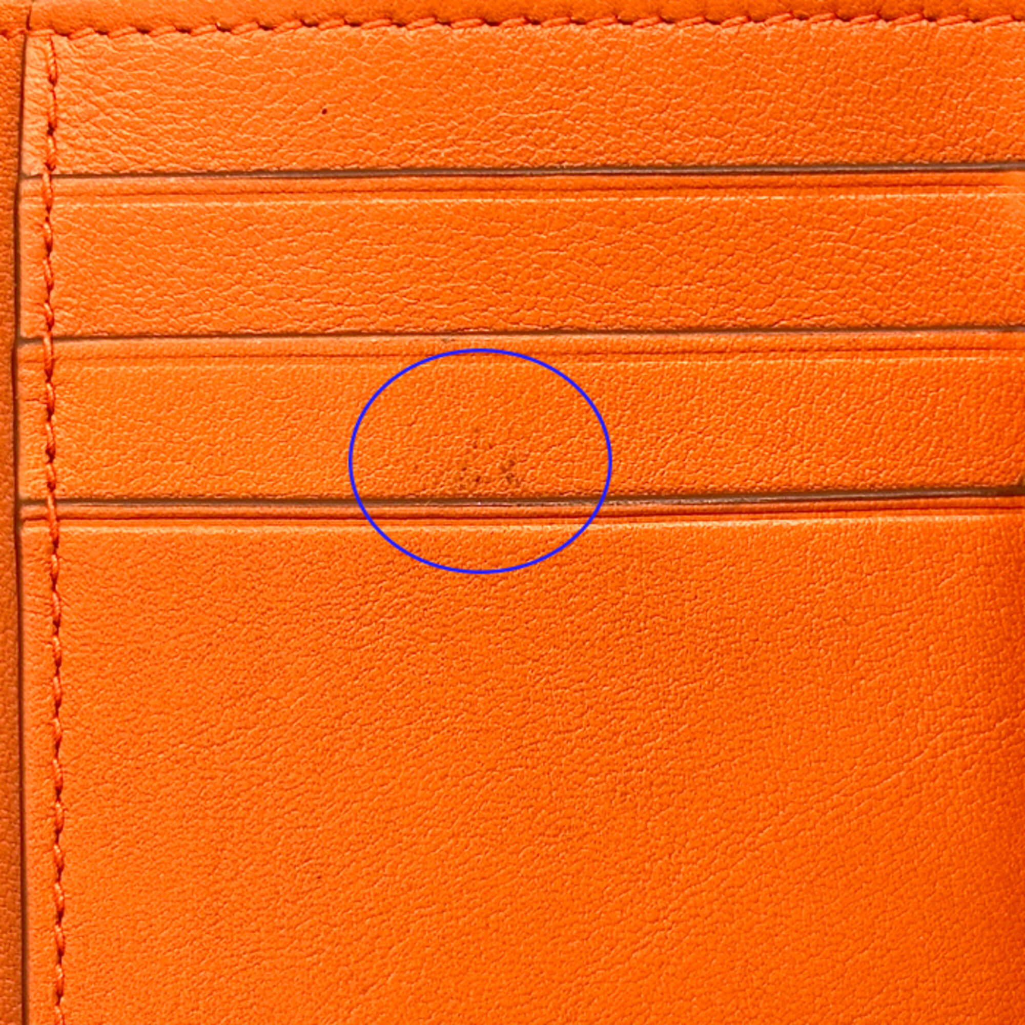Loewe Brown Orange Pink Wallet (Tri-Fold) (Pre-Owned)