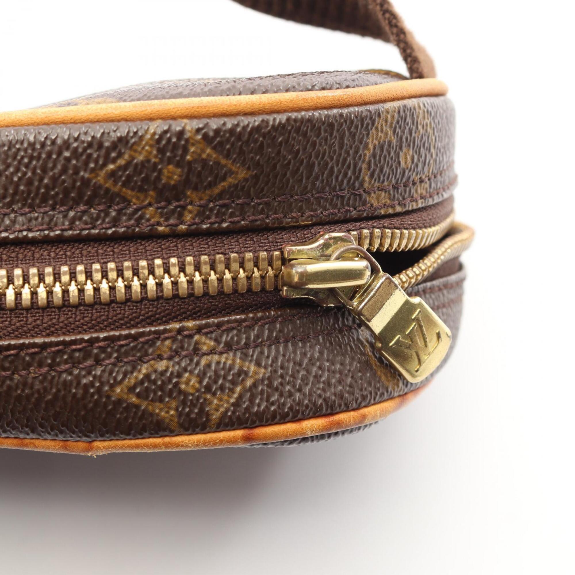 Louis Vuitton Brown Monogram Coated Canvas Leather Fanny Pack Sling Bag (Pre-Owned)
