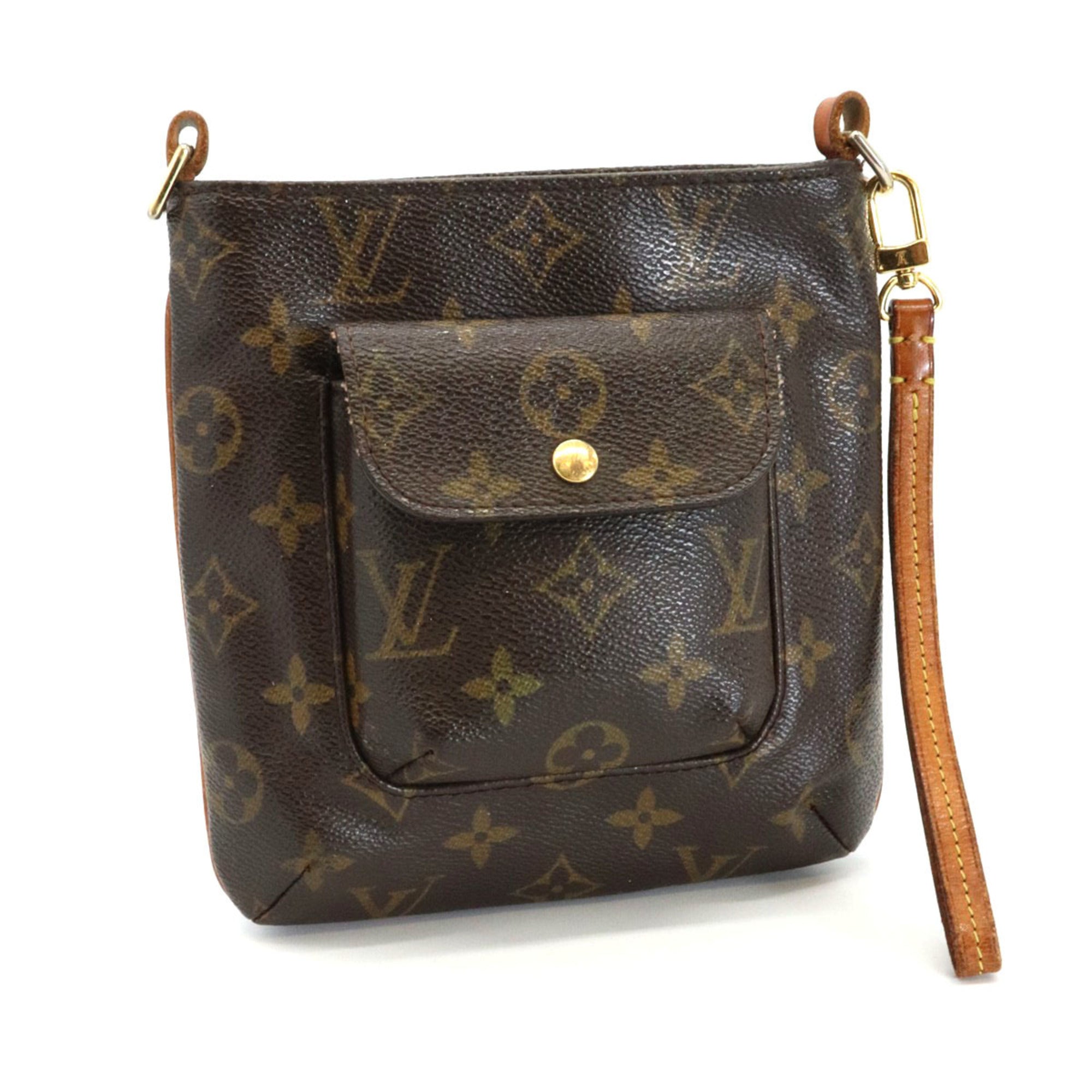 Louis Vuitton Brown Monogram Canvas Pouch (Pre-Owned)