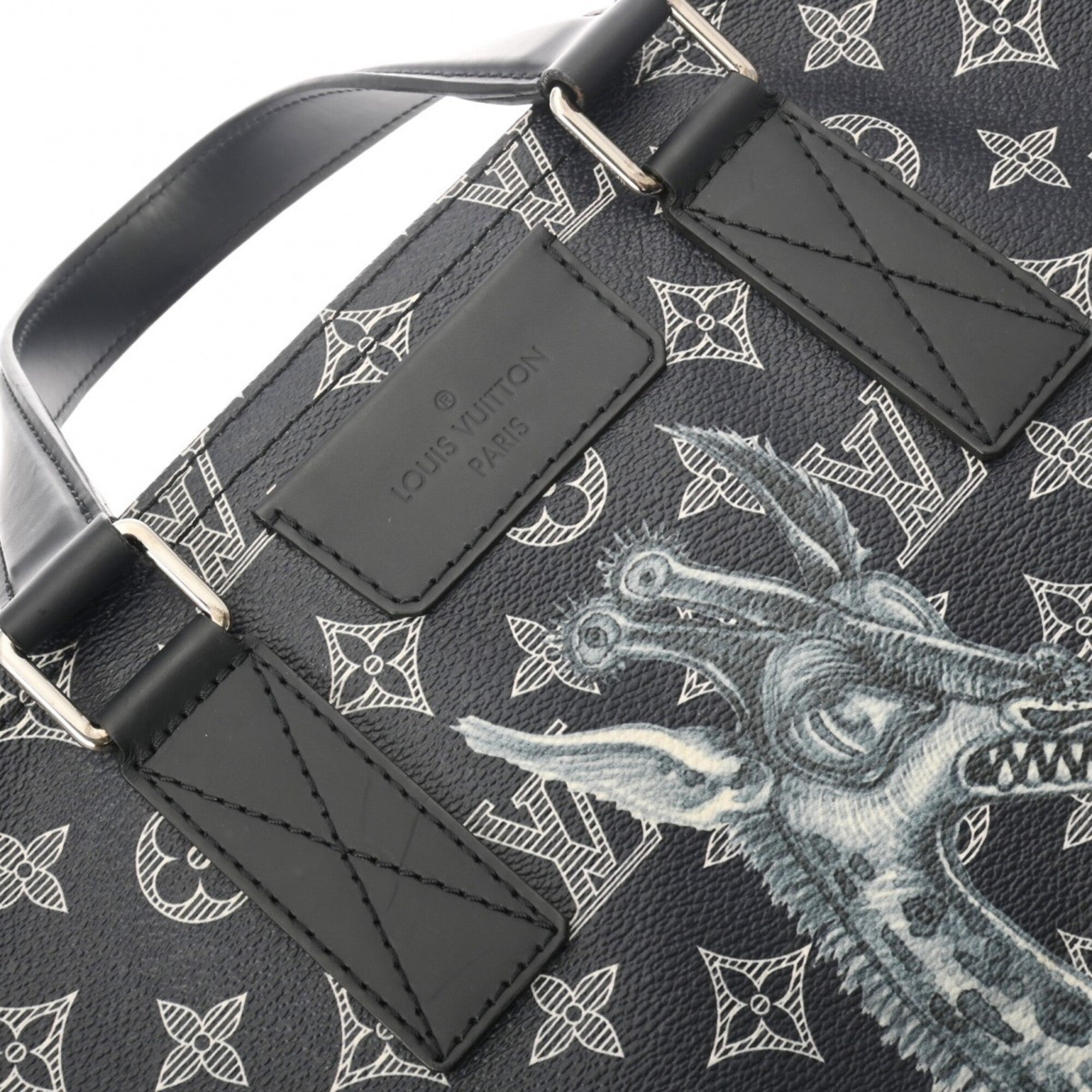 Louis Vuitton Navy Monogram Tote Bag (Pre-Owned)