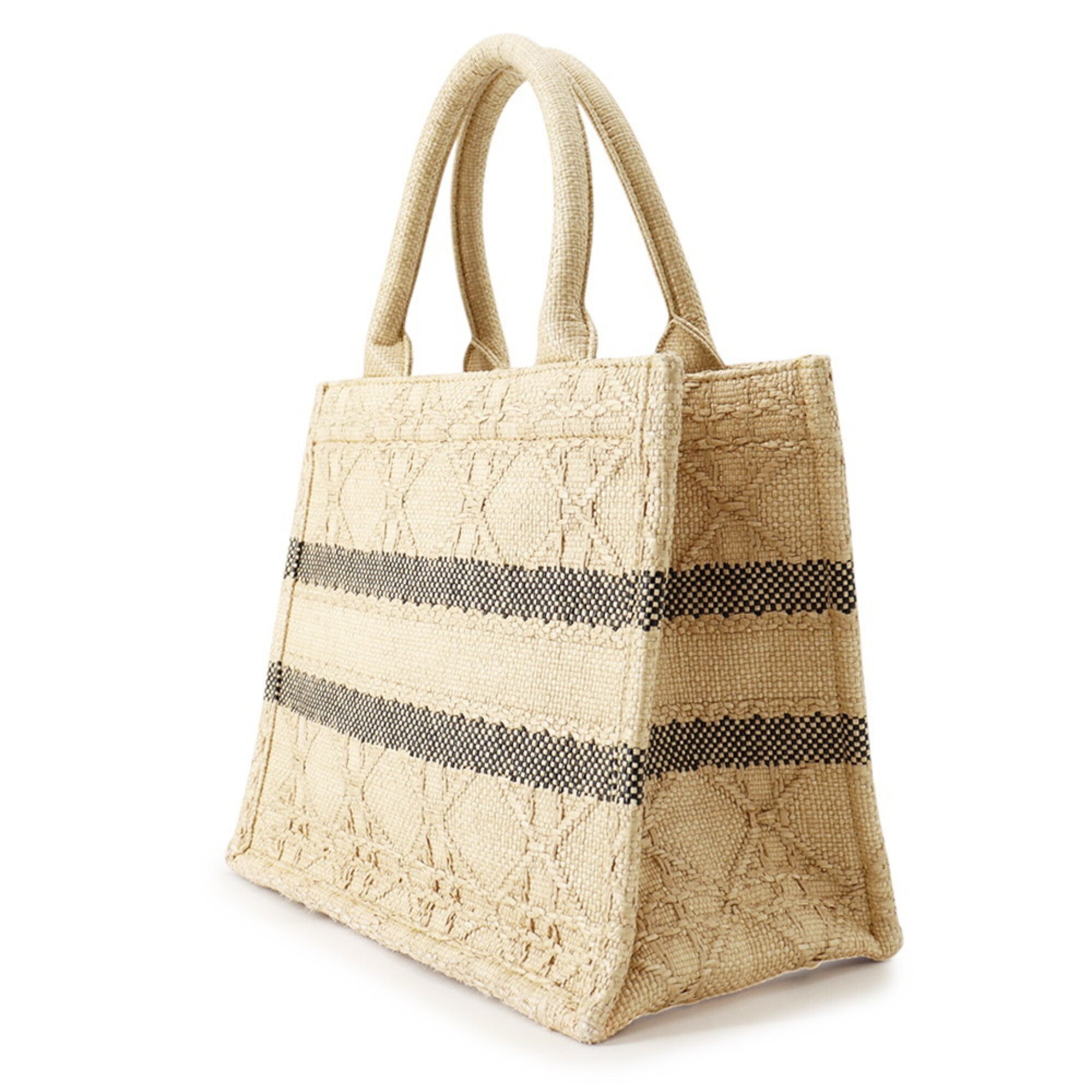 Christian Dior Beige Raffia Tote Bag (Pre-Owned)
