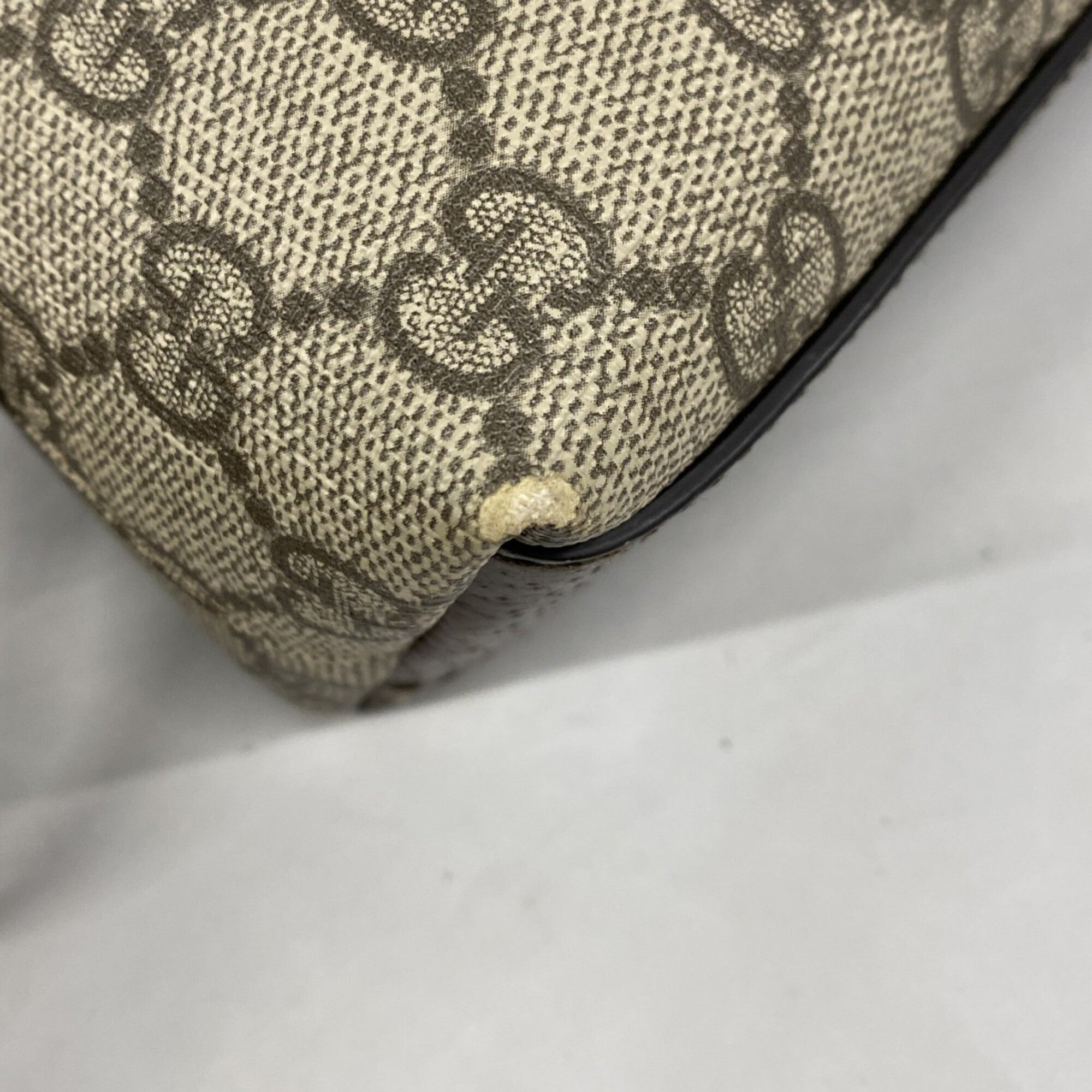 Gucci Brown Pvc Shoulder Bag (Pre-Owned)
