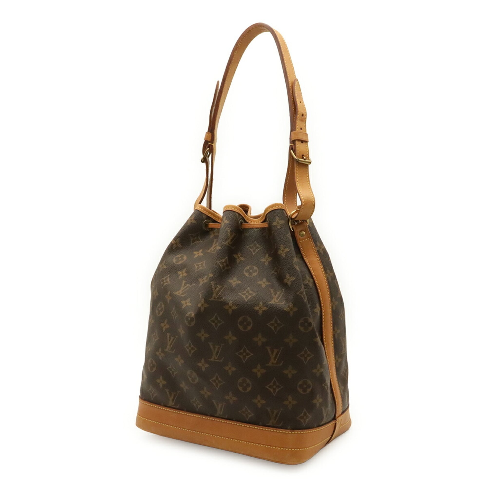 Louis Vuitton Brown Monogram Canvas Pvc Coated Canvas Shoulder Bag (Pre-Owned)