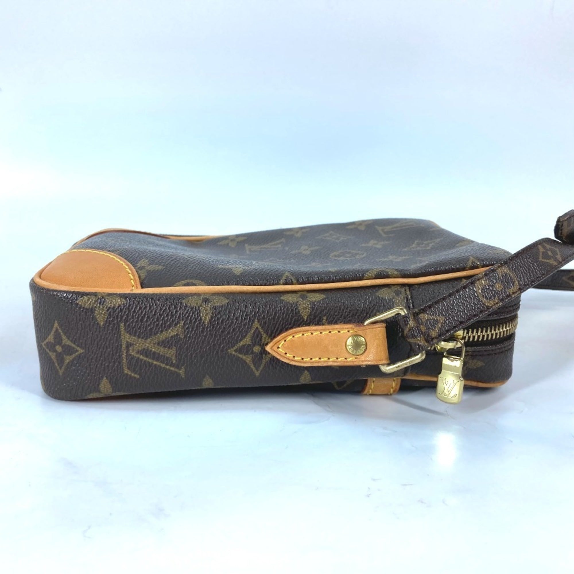 Louis Vuitton Brown Monogram Monogram Pochette Shoulder Bag (Pre-Owned)