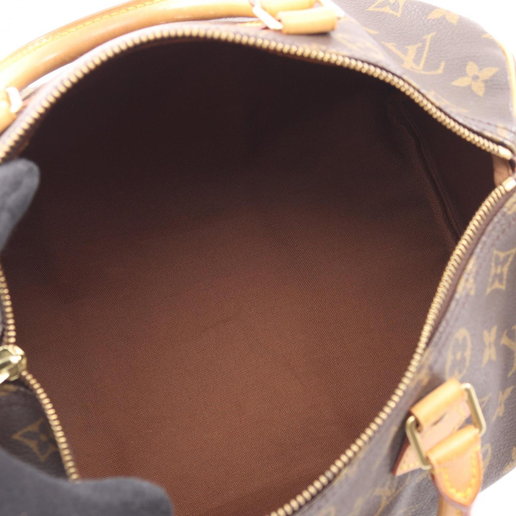 Louis Vuitton Brown Pvc Leather Handbag (Pre-Owned)