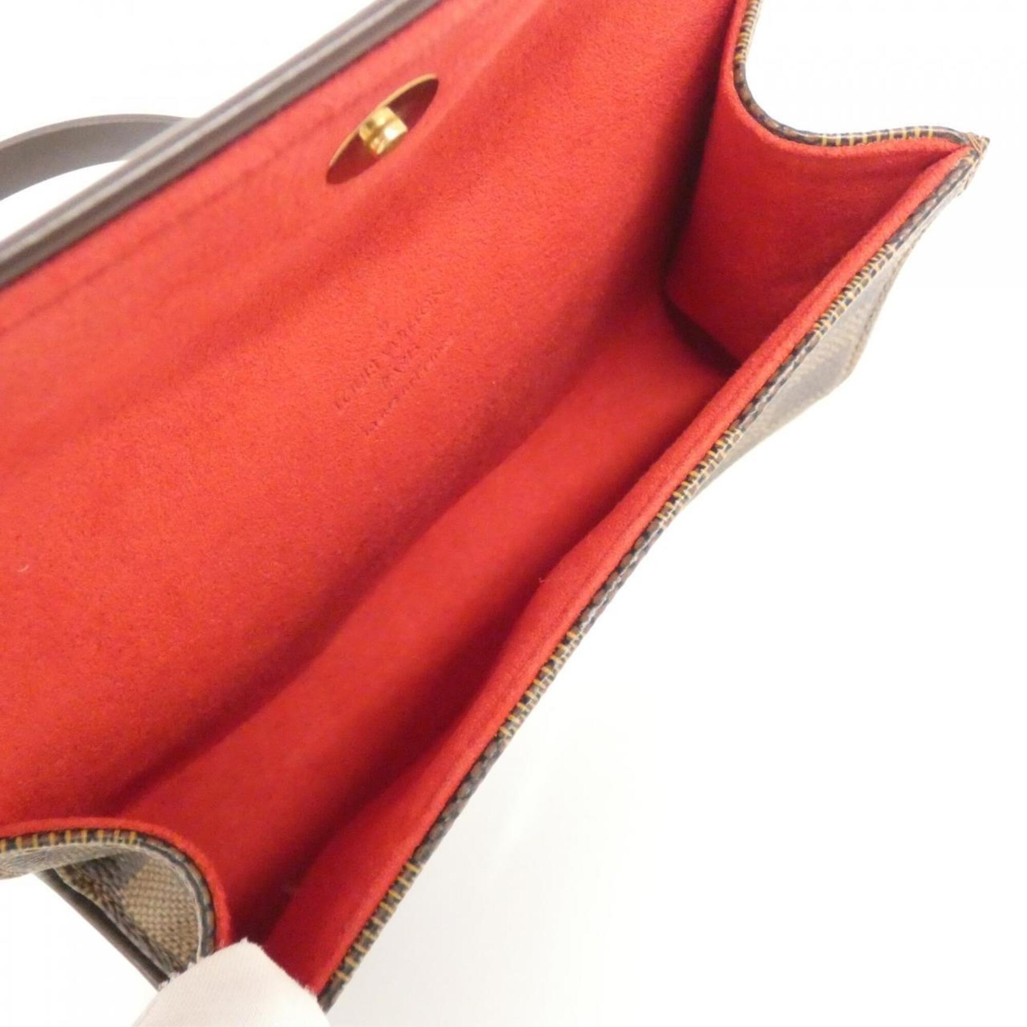 Louis Vuitton Ebene Coated Canvas Fanny Pack Pochette (Pre-Owned)