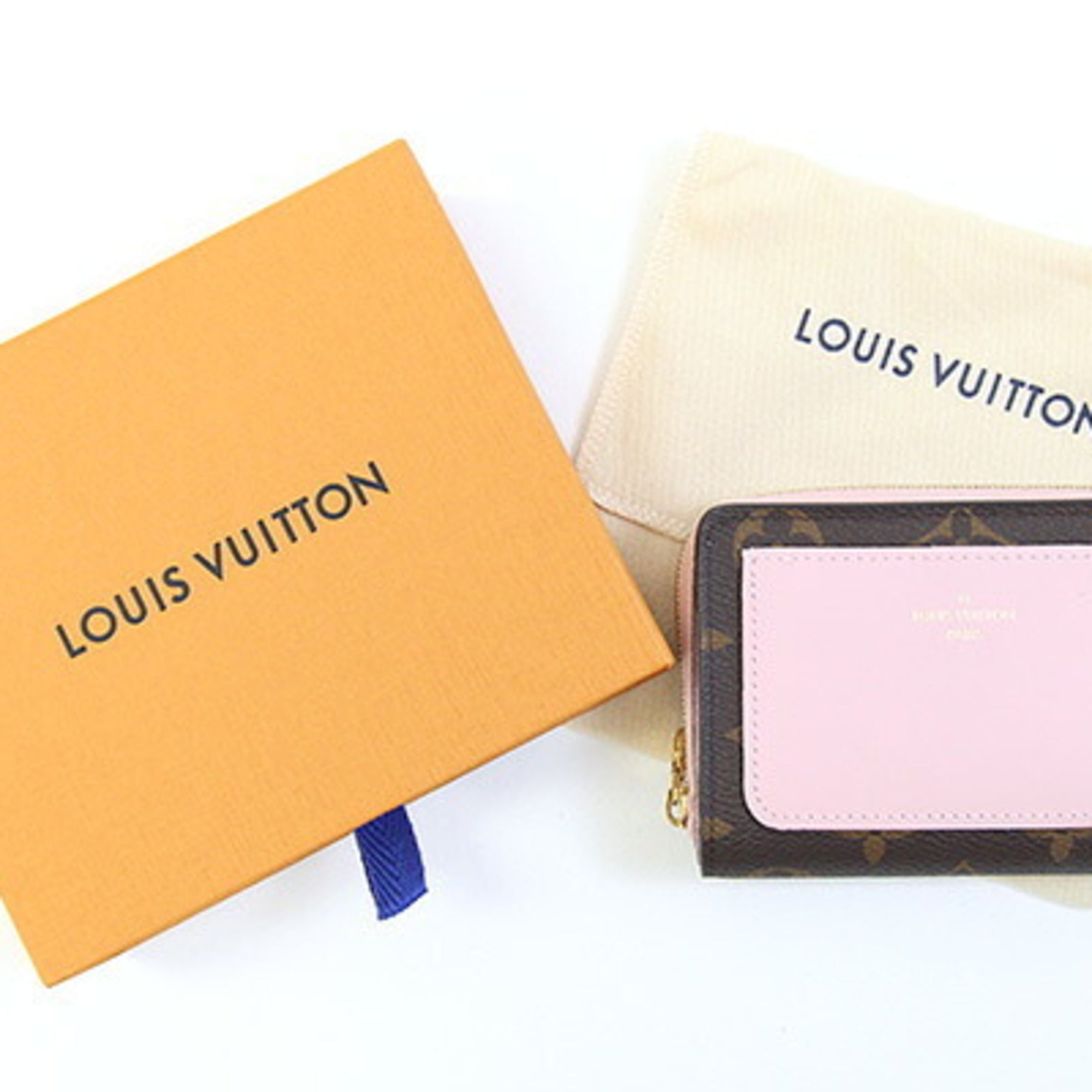 Louis Vuitton Rose Ballerine Monogram Coin Purse/Coin Case (Pre-Owned)