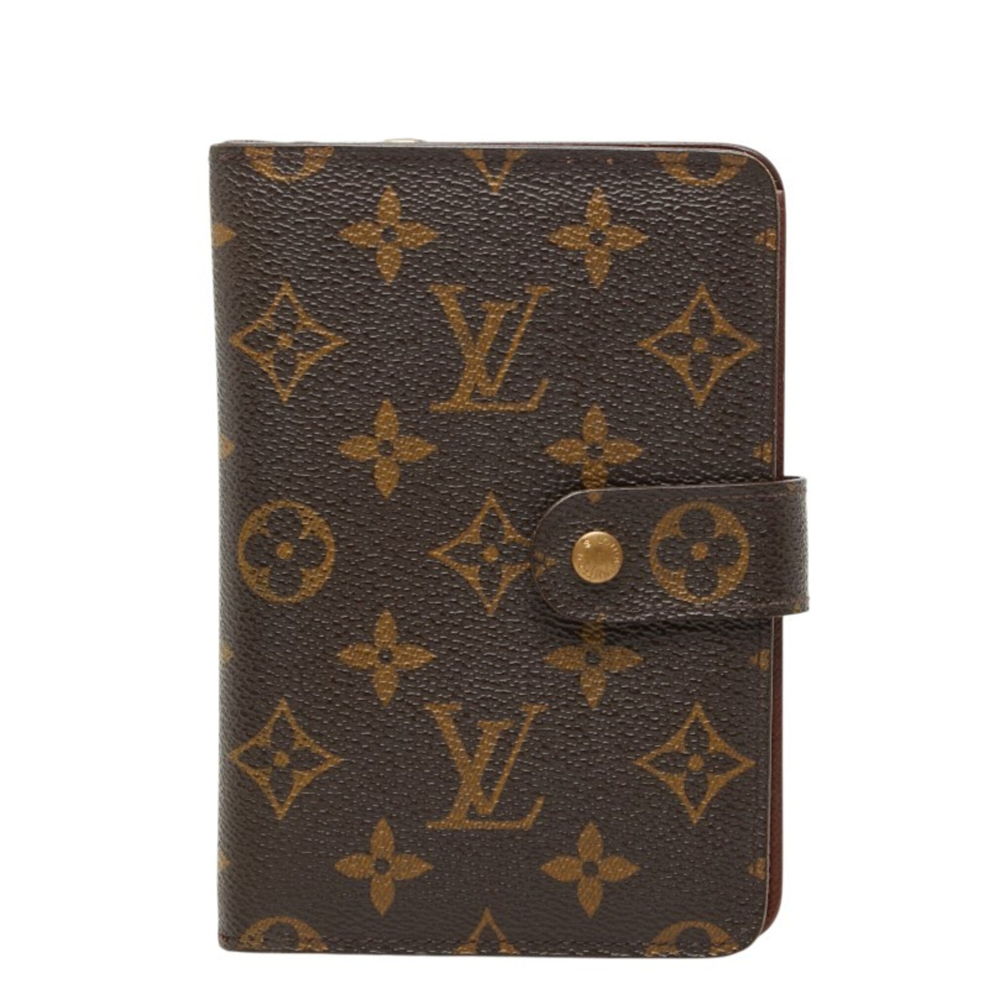 Louis Vuitton Brown Monogram Monogram Wallet (Bi-Fold) (Pre-Owned)