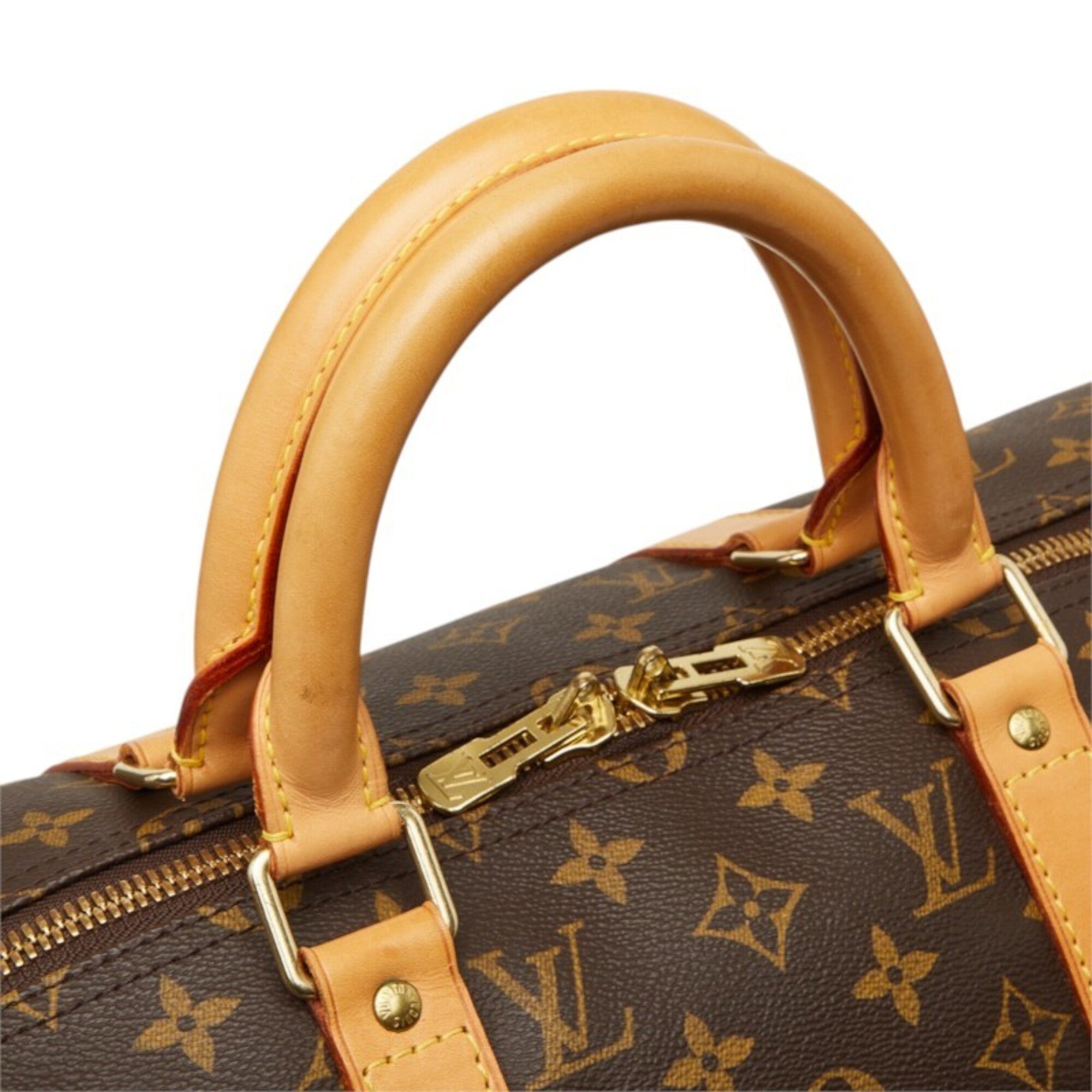 Louis Vuitton Brown Monogram Monogram Boston Bag (Pre-Owned)