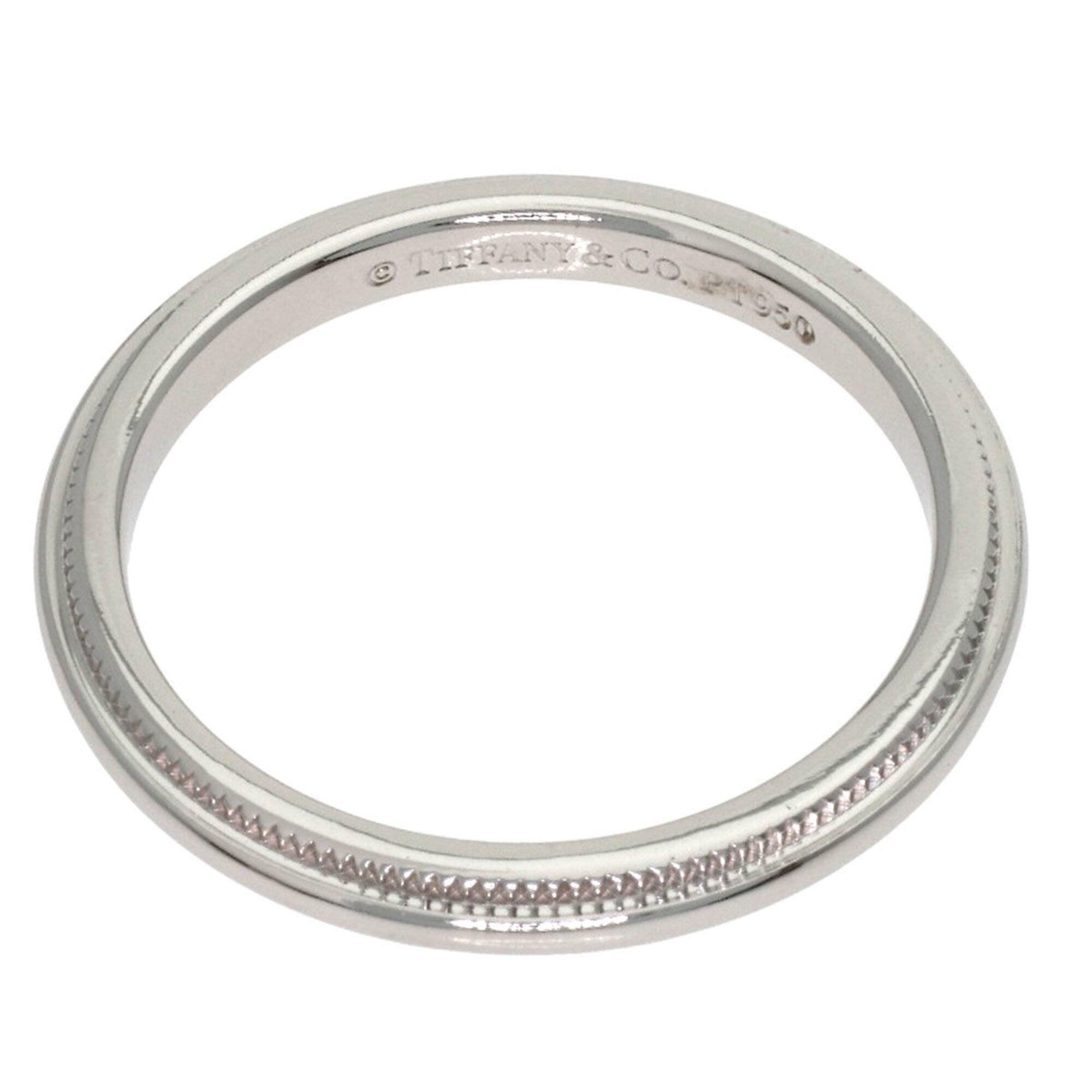 Tiffany Platinum 950 Band Ring (Pre-Owned)