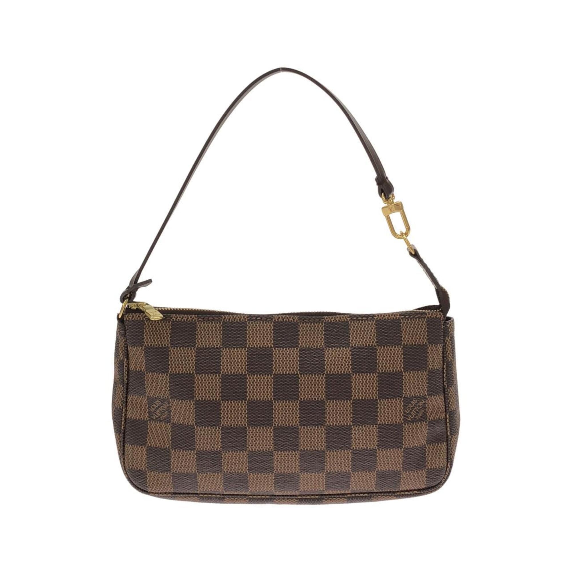 Louis Vuitton Damier Ebene Coated Canvas Pochette (Pre-Owned)