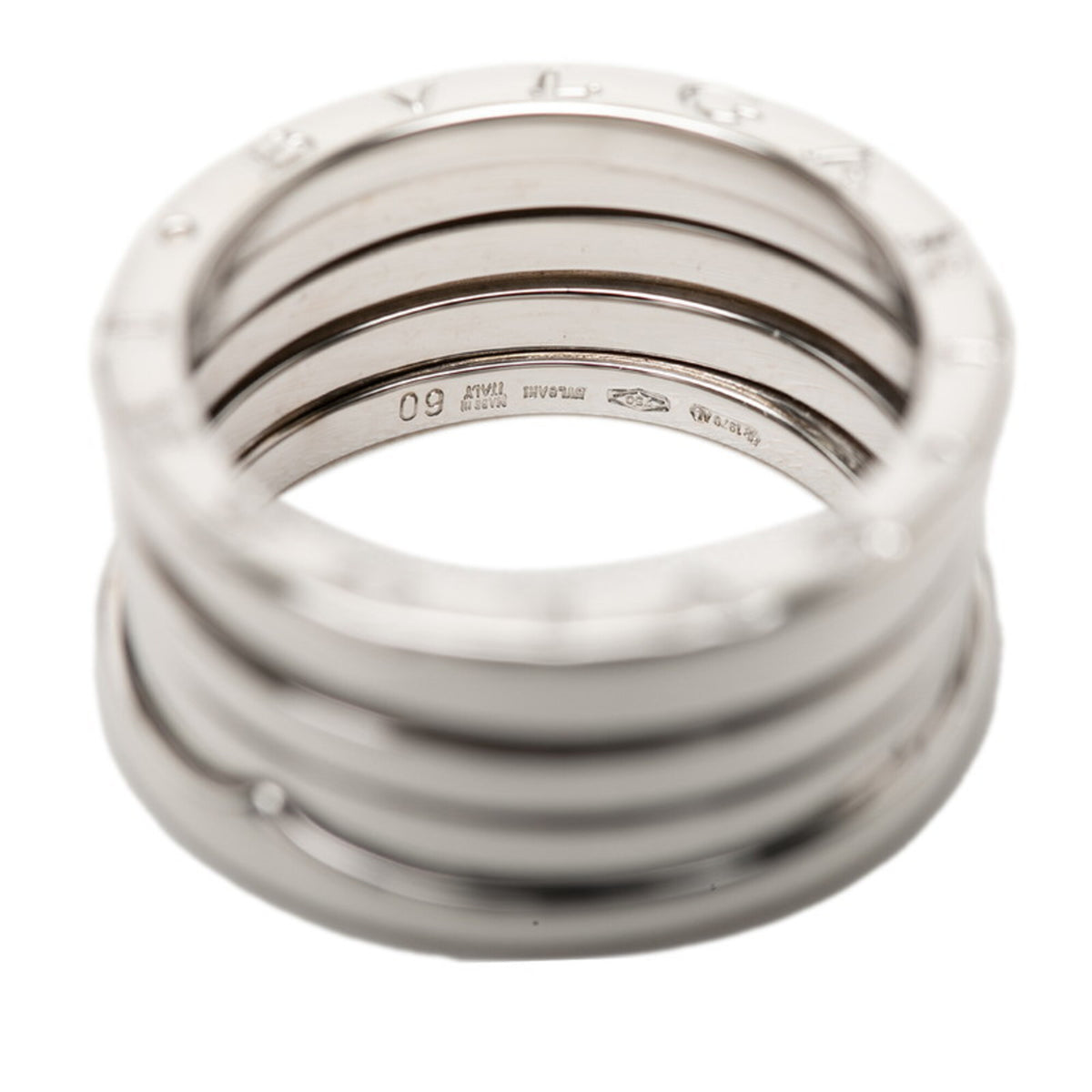 Bvlgari White Gold (18K) Band Ring (Pre-Owned)