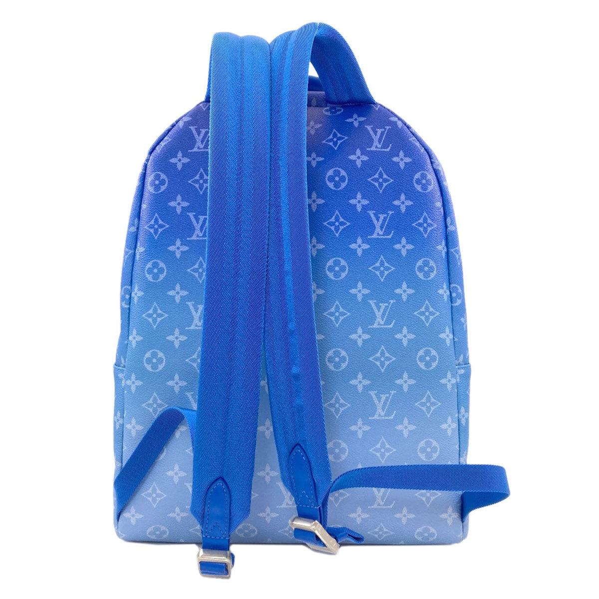 Louis Vuitton Blue Monogram Monogram Canvas Backpack (Pre-Owned)