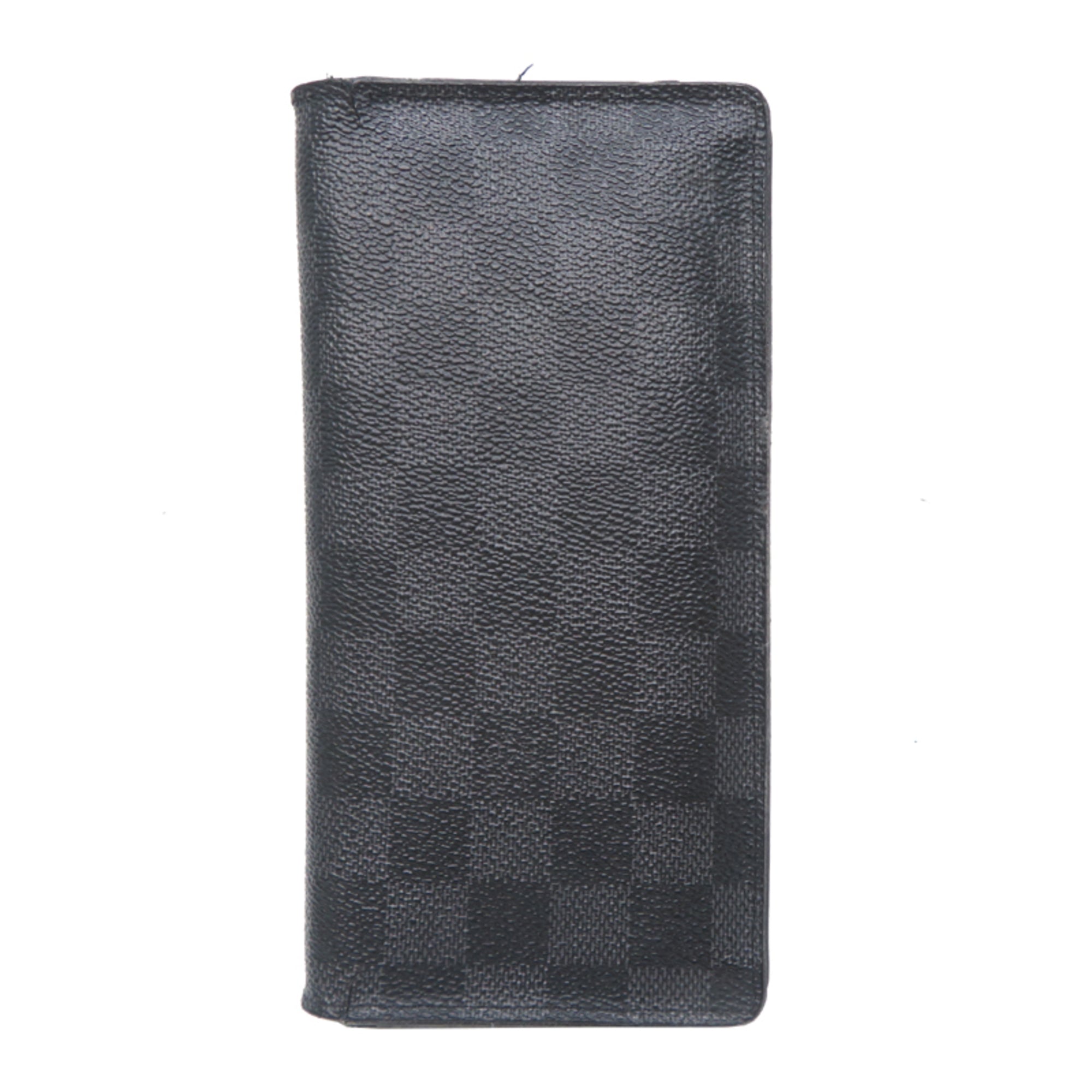 Louis Vuitton Black Damier Graphite Long Wallet (Bi-Fold) (Pre-Owned)
