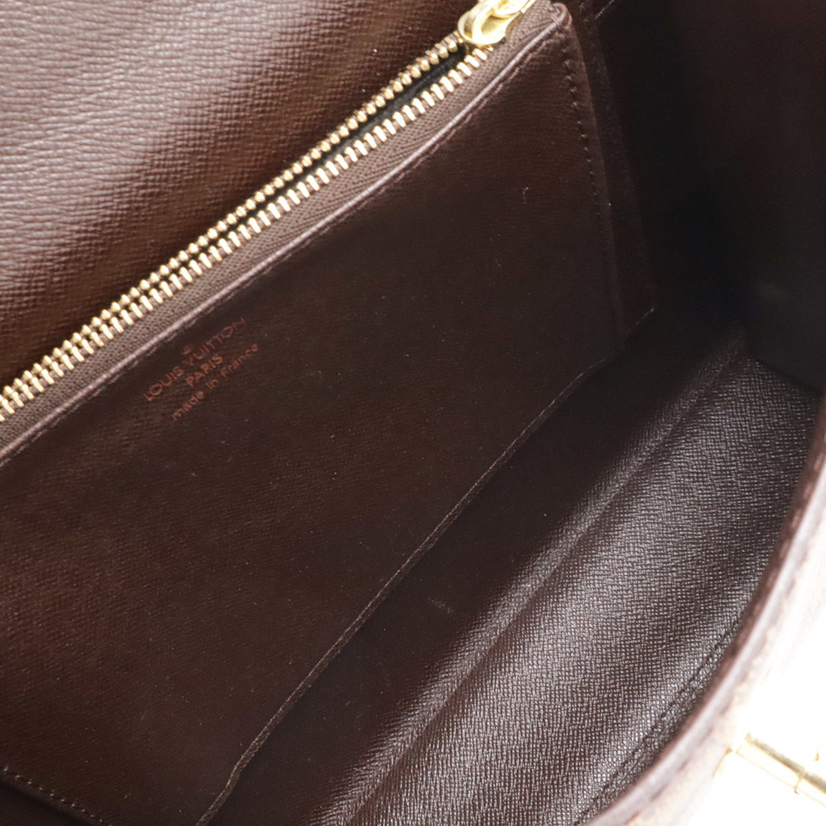 Louis Vuitton Brown Damier Canvas Handbag (Pre-Owned)