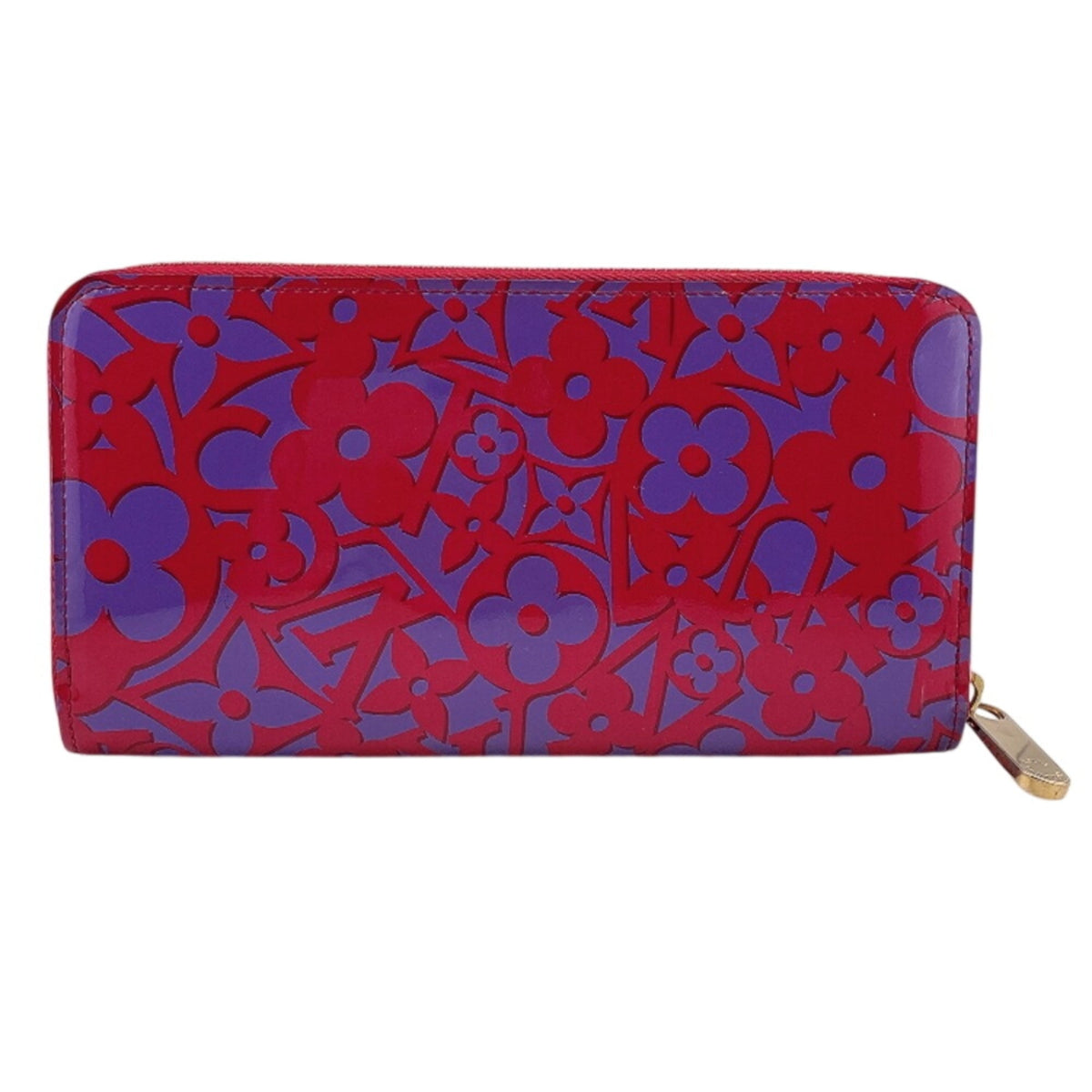 Louis Vuitton Monogram Vernis Red Color Monogram Vernis Long Wallet (Bi-Fold) (Pre-Owned)