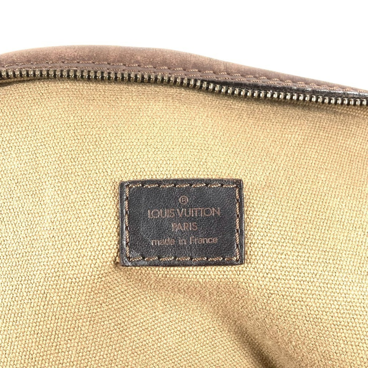 Louis Vuitton Brown Coffee Utah Leather Leather Pochette Shoulder Bag (Pre-Owned)