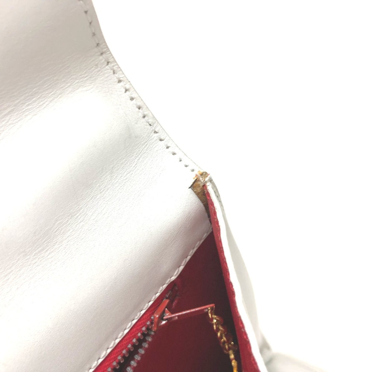 Celine White Leather Handbag (Pre-Owned)