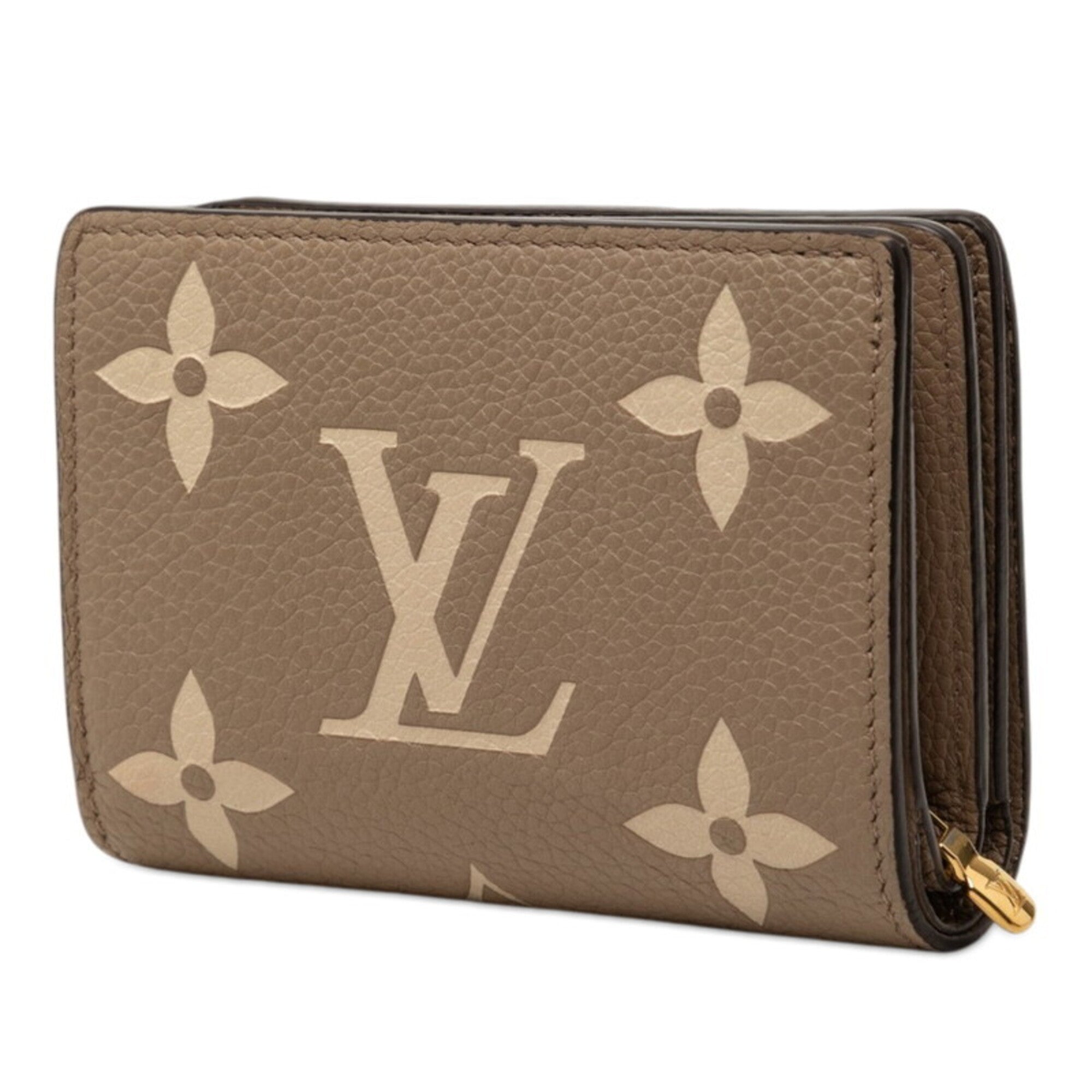 Louis Vuitton Beige Tourterelle Pvc Wallet (Bi-Fold) (Pre-Owned)