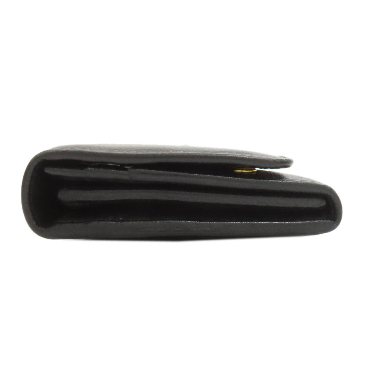 Prada Black Leather Long Wallet (Bi-Fold) (Pre-Owned)