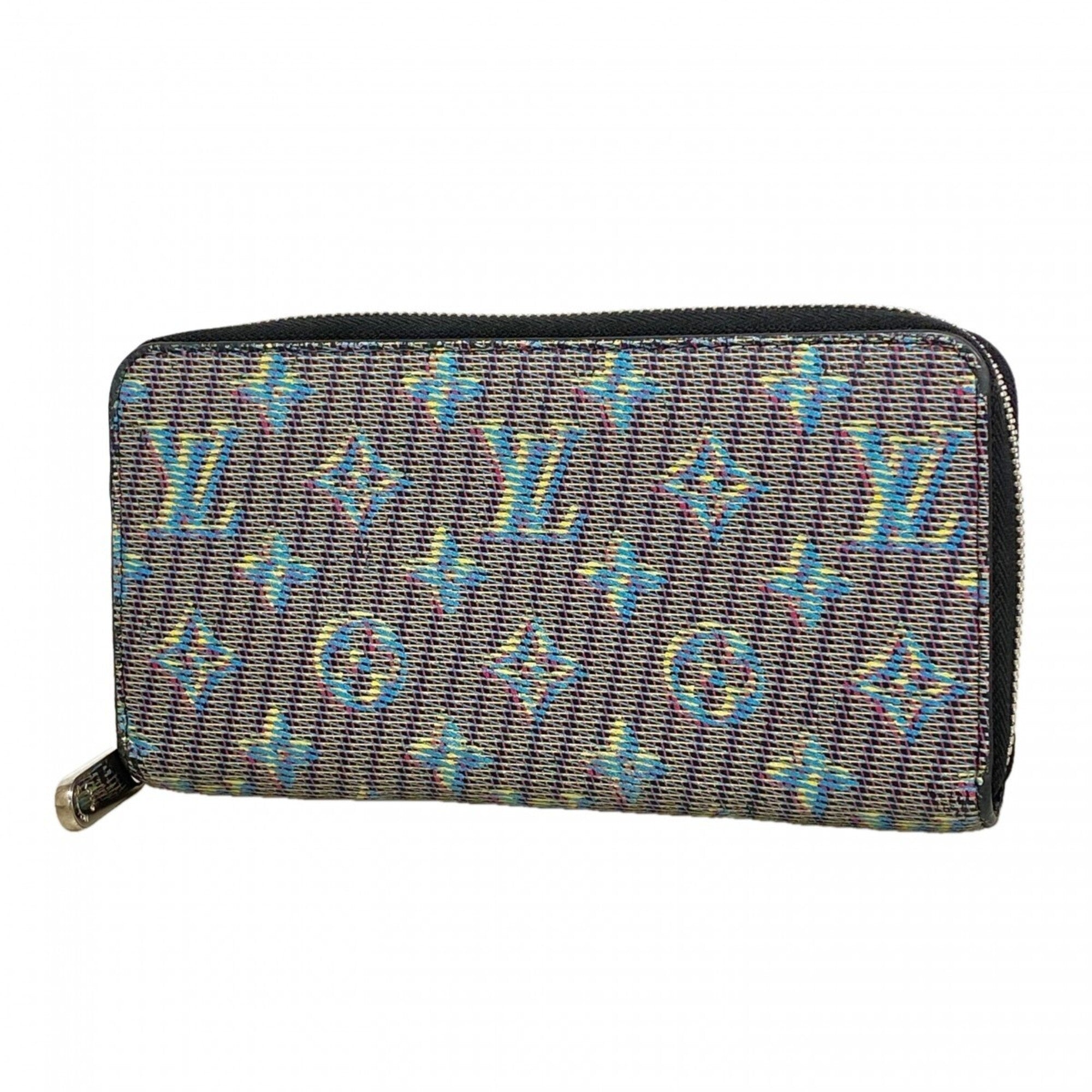 Louis Vuitton Blue Long Wallet (Bi-Fold) (Pre-Owned)