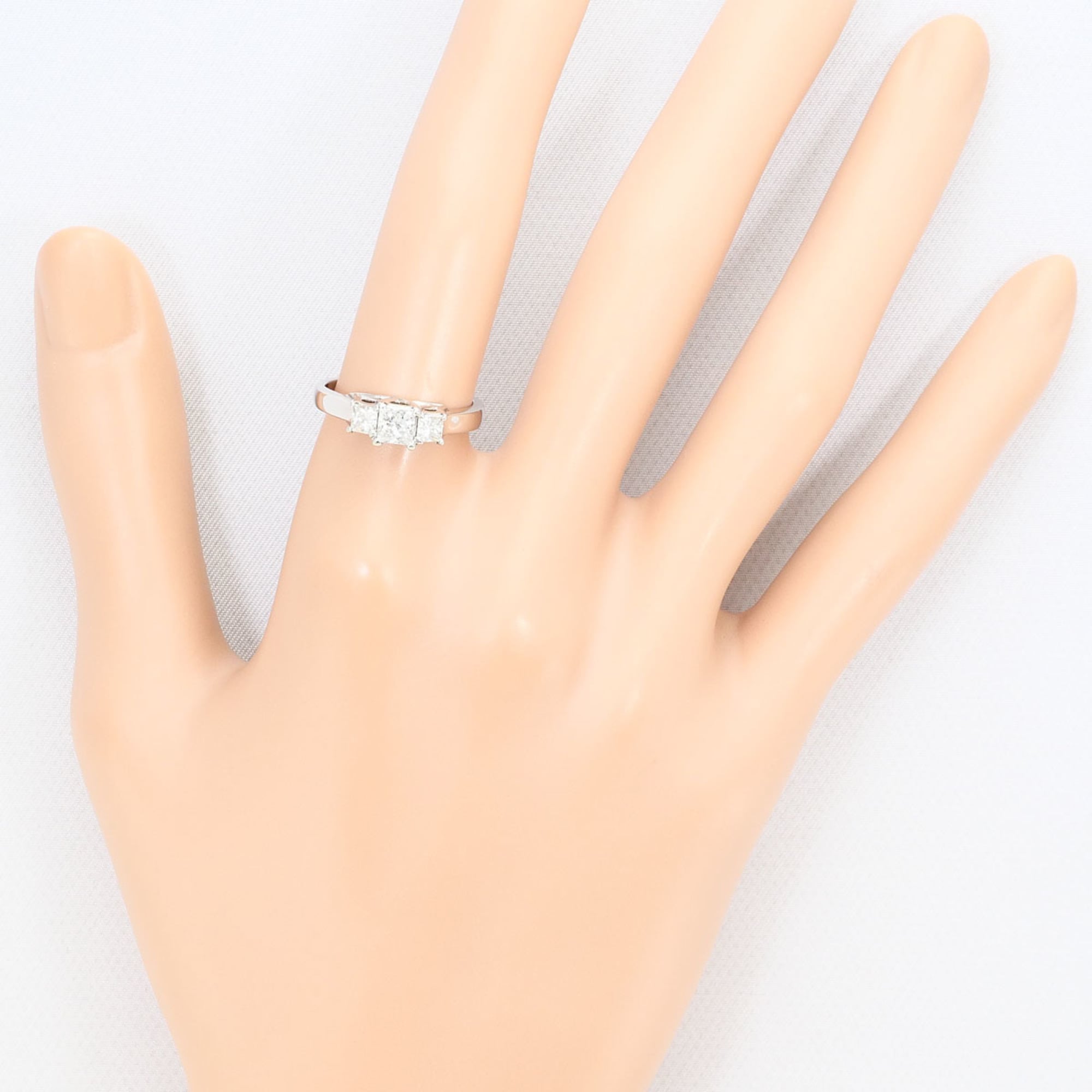 Unbranded White Gold White Gold (14K) Band Ring (Pre-Owned)