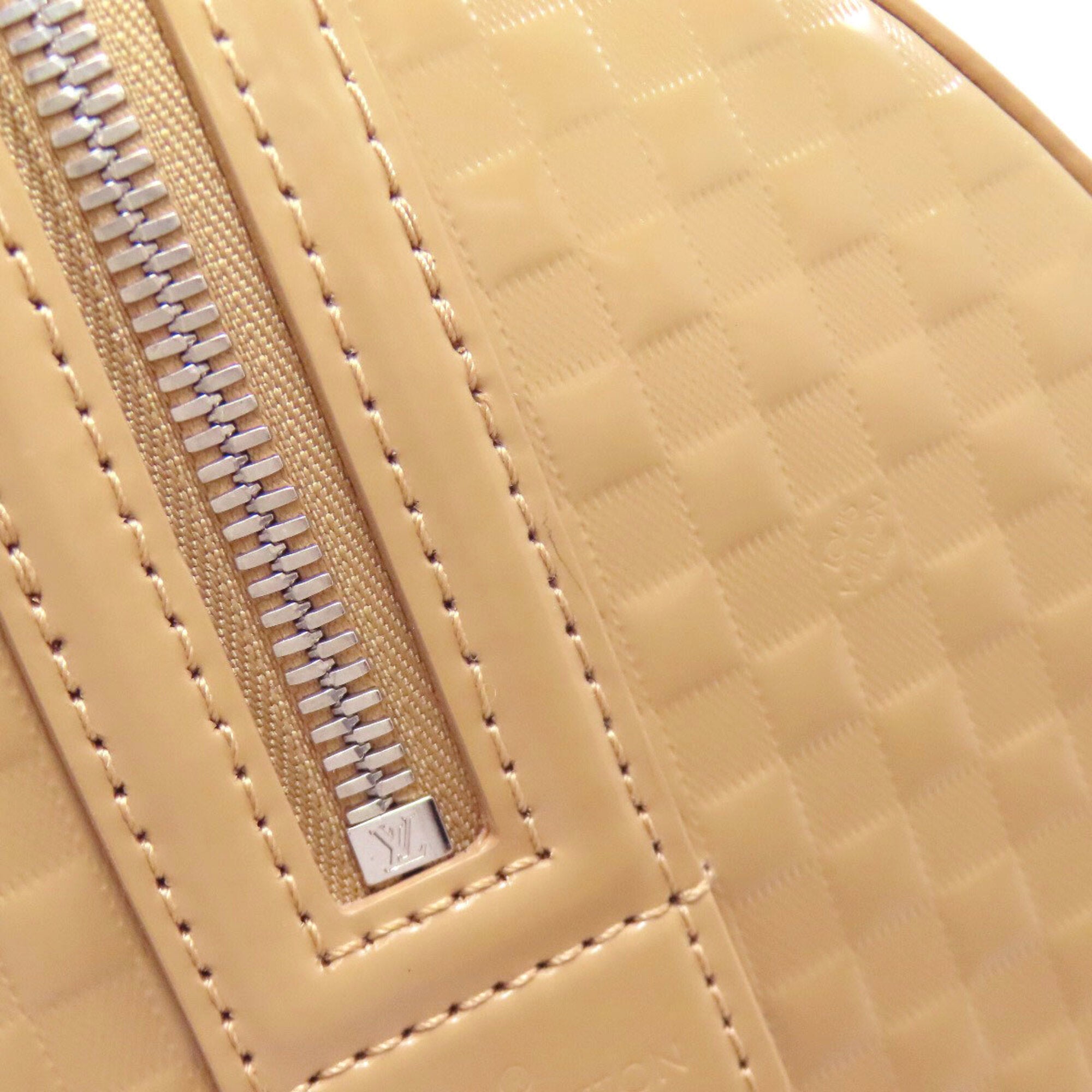 Louis Vuitton Damier Beige Leather Handbag (Pre-Owned)