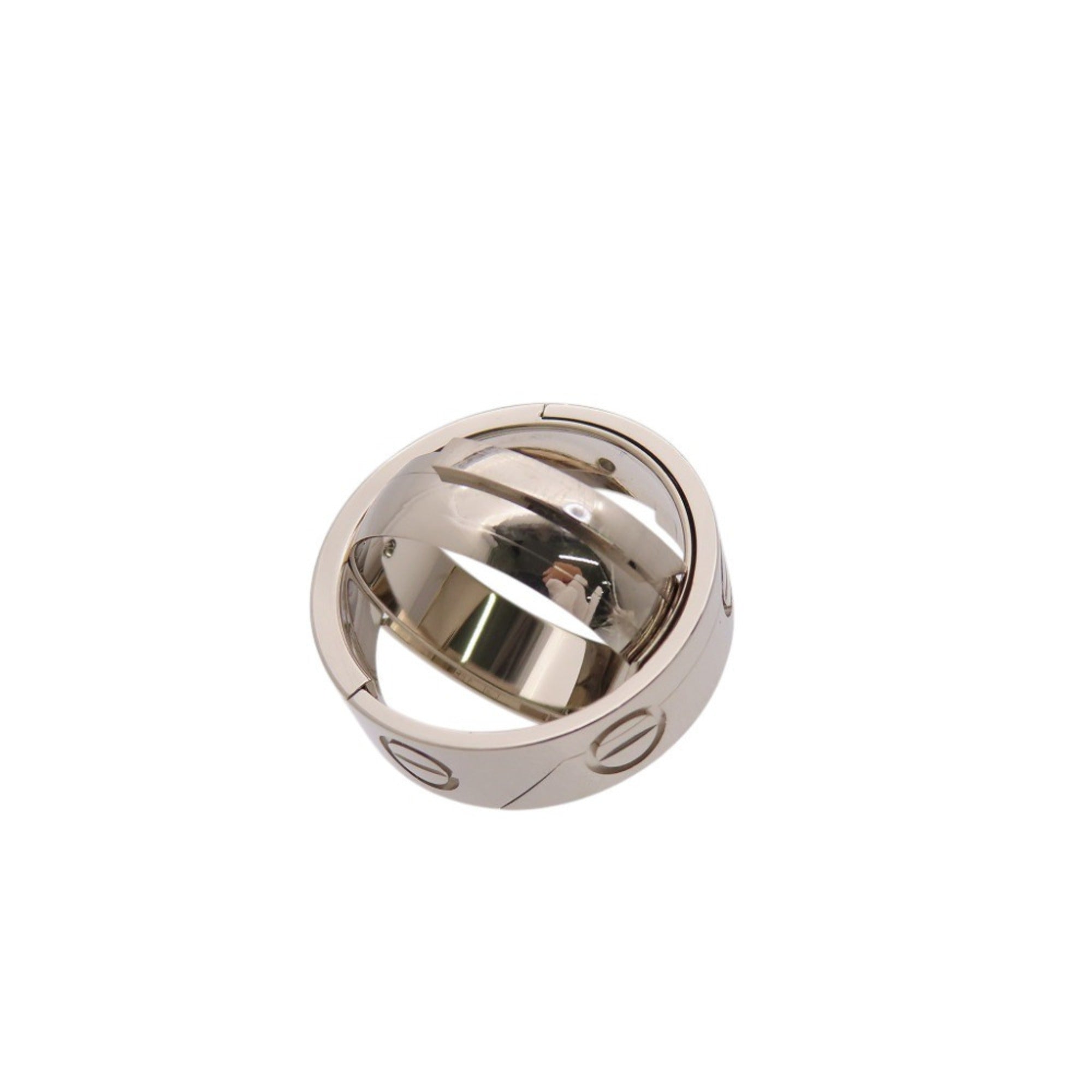 Cartier White Gold White Gold (18K) Band Ring (Pre-Owned)