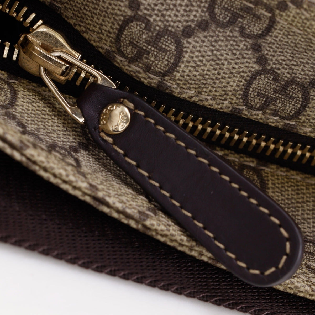 Gucci Brown Gg Supreme Shoulder Bag (Pre-Owned)