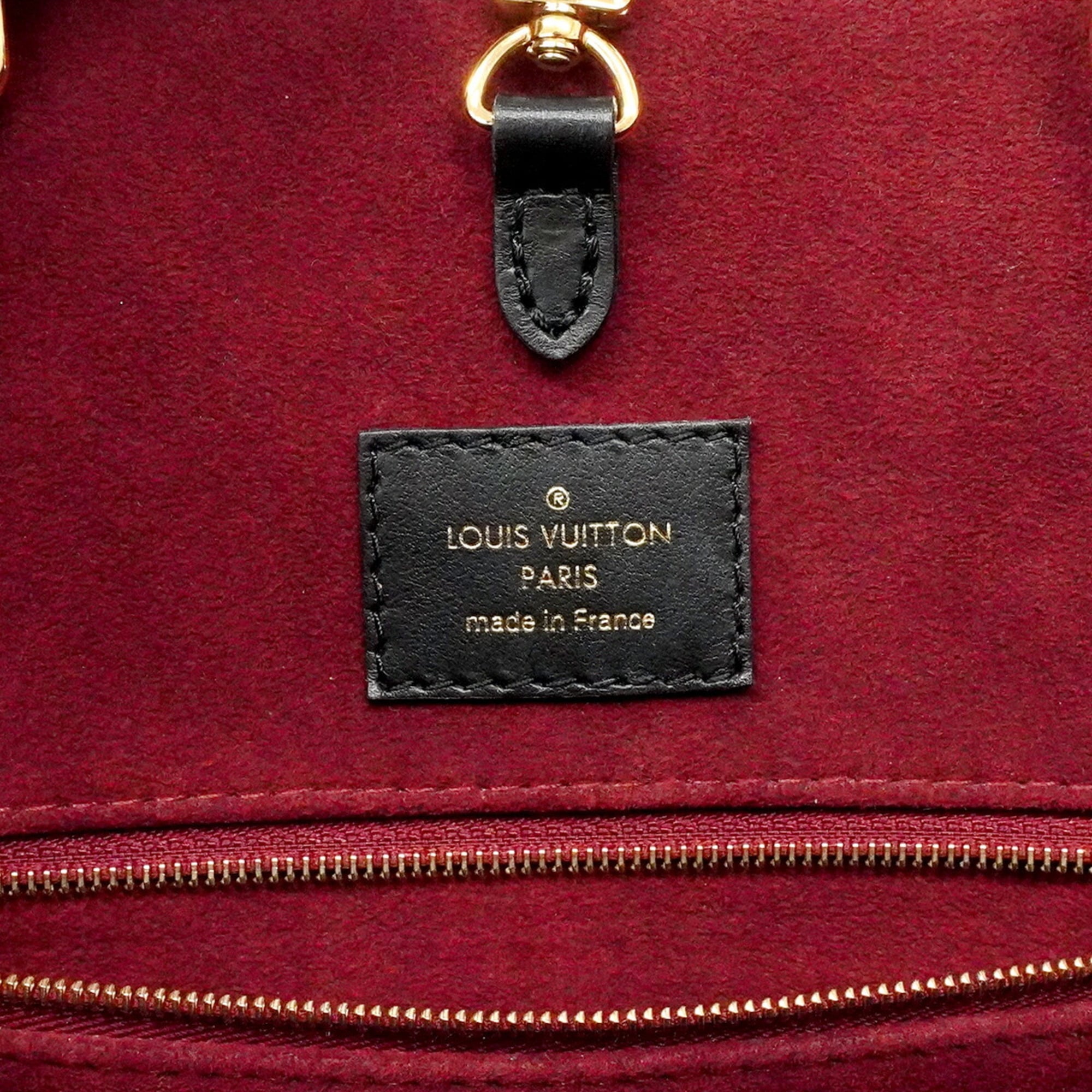 Louis Vuitton Beige Black Tote Bag (Pre-Owned)